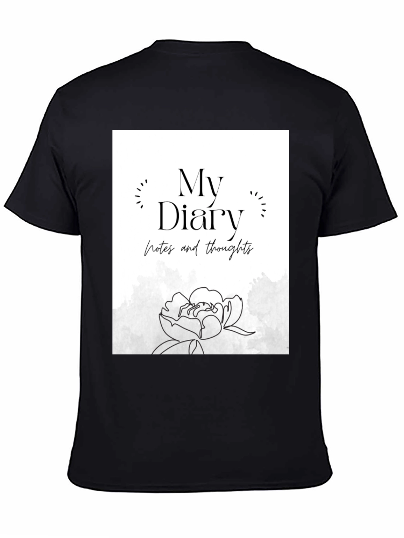 My Diary Notes & Thoughts Graphic Tee