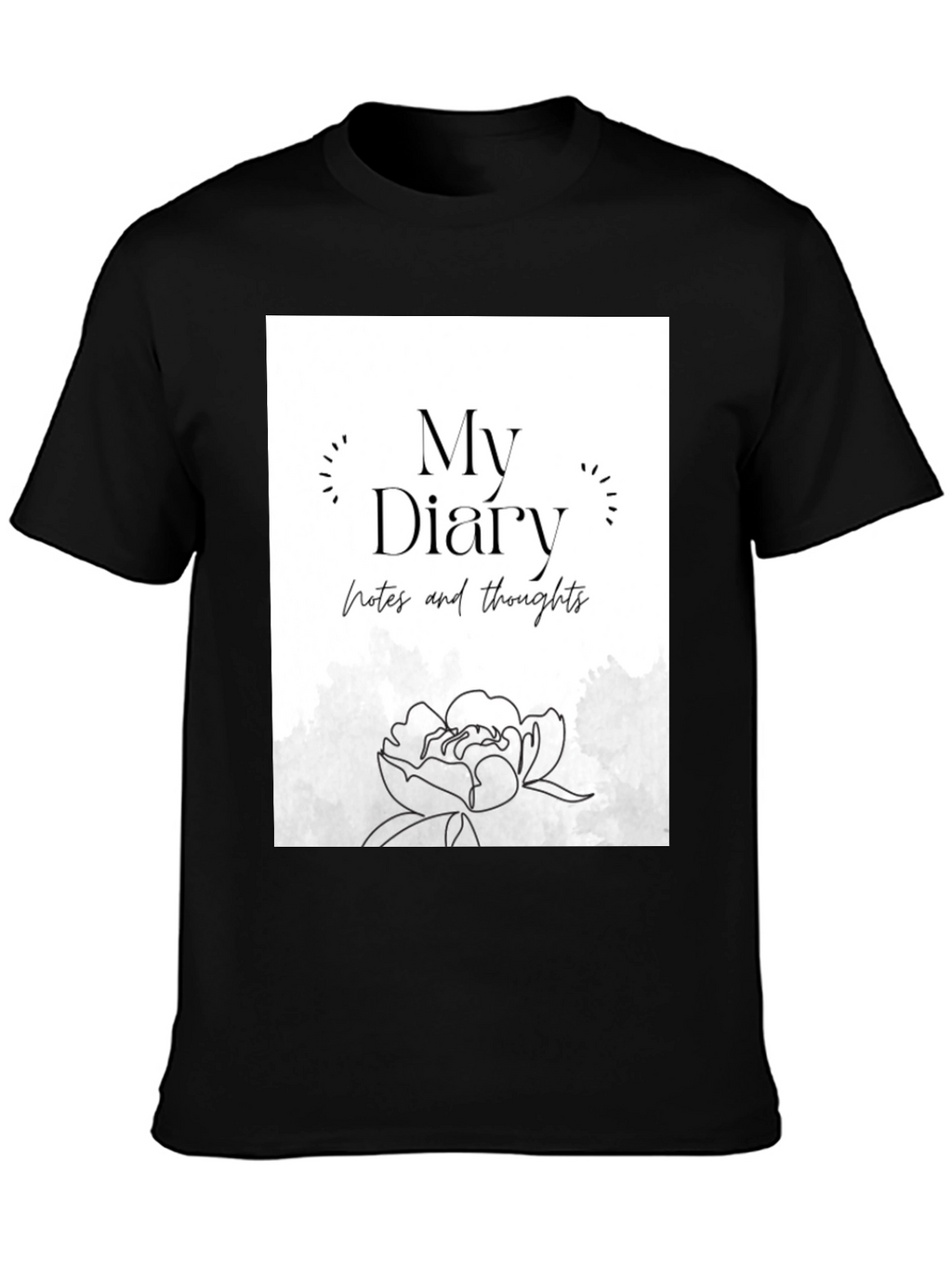 My Diary Notes & Thoughts Graphic Tee