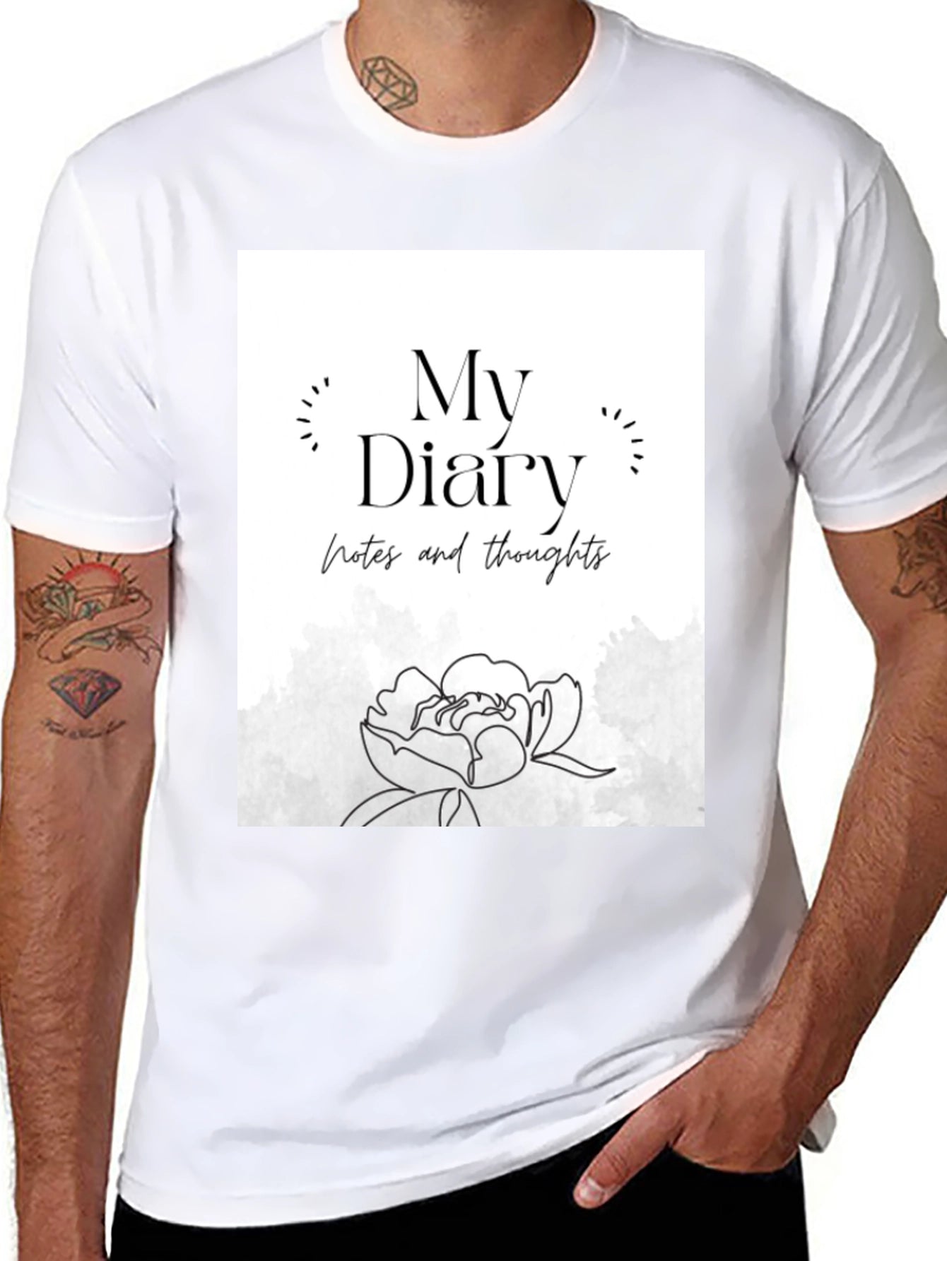 My Diary Notes & Thoughts Graphic Tee