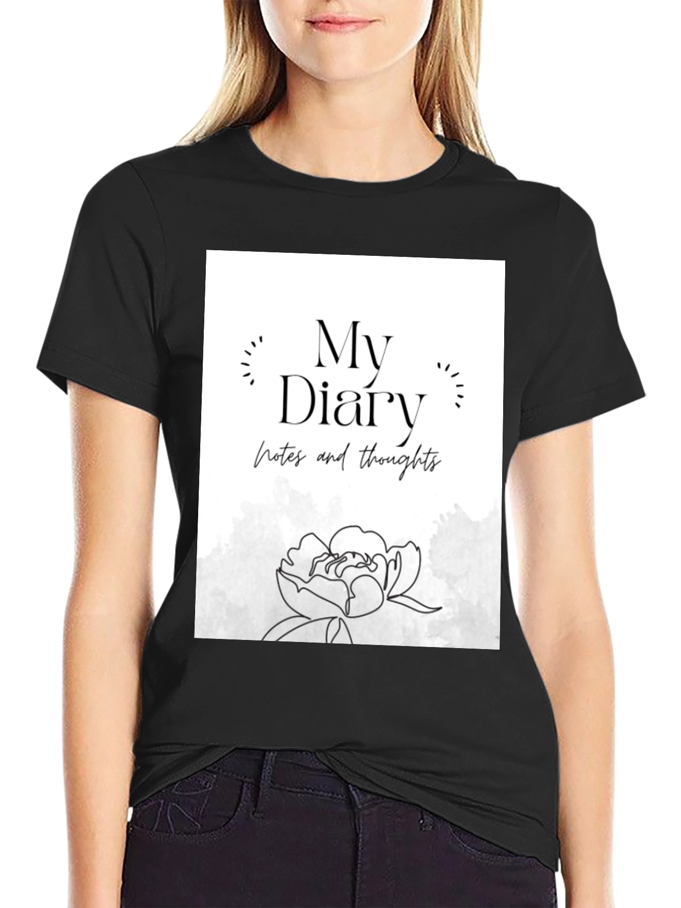 My Diary Notes & Thoughts Graphic Tee