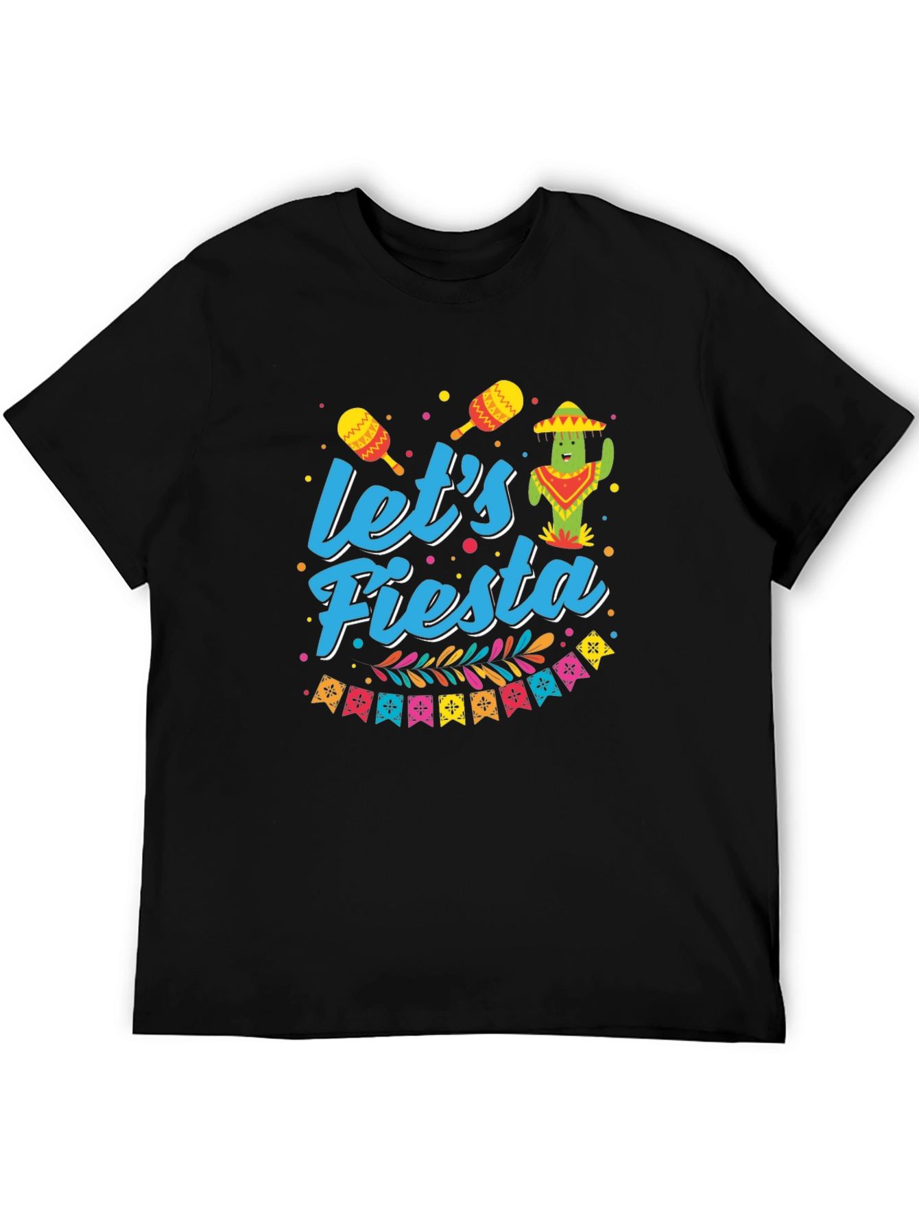 Lets Fiesta T-Shirt - Fun Cinco de Mayo Party Tee