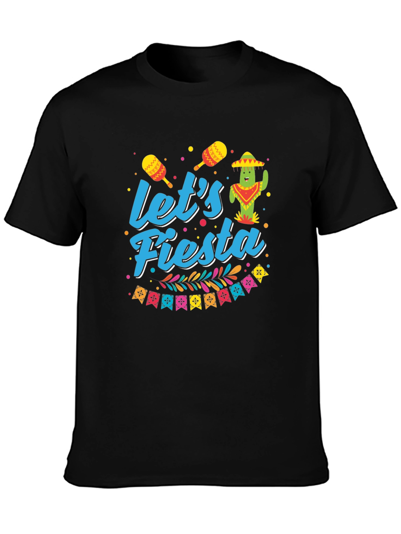 Lets Fiesta T-Shirt - Fun Cinco de Mayo Party Tee