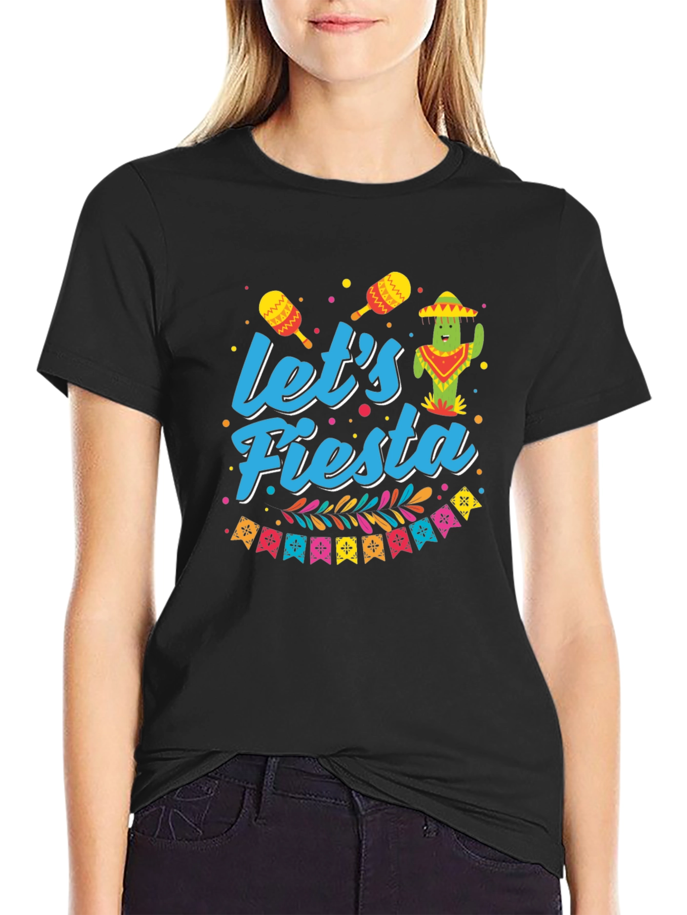 Lets Fiesta T-Shirt - Fun Cinco de Mayo Party Tee