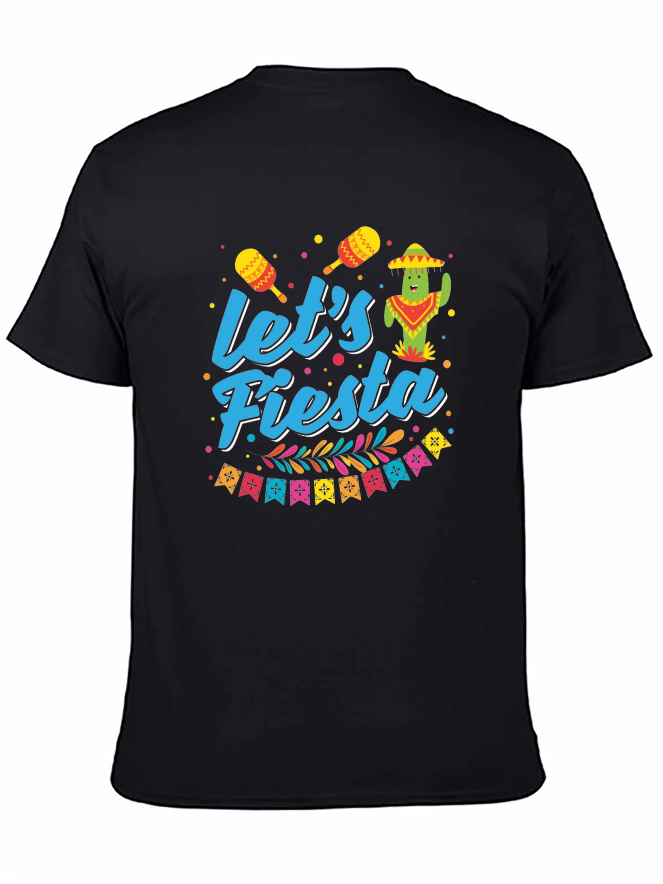 Lets Fiesta T-Shirt - Fun Cinco de Mayo Party Tee