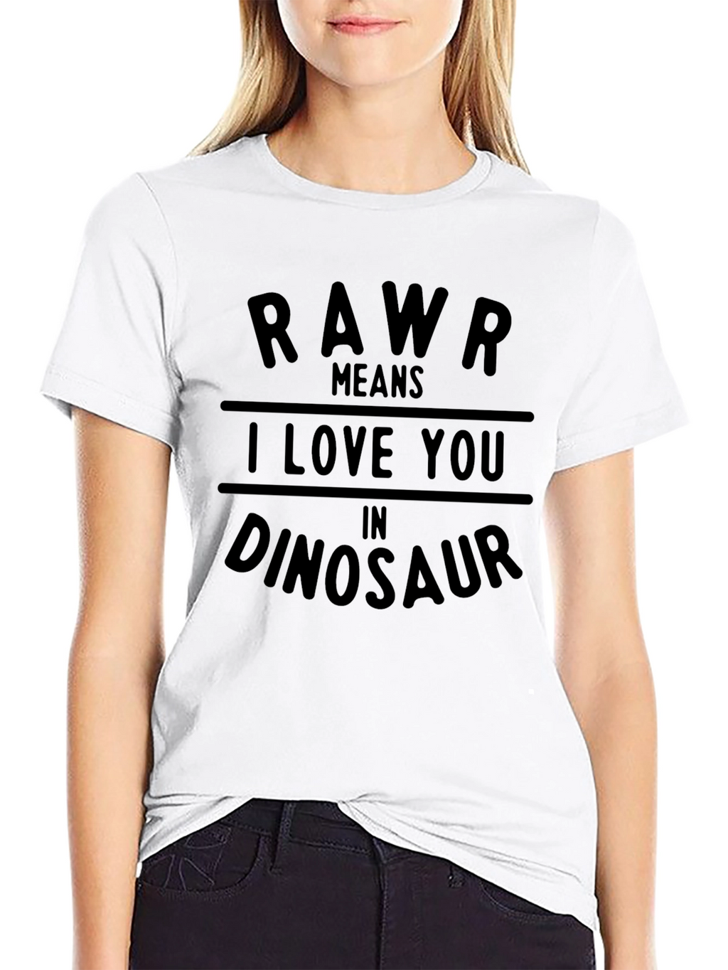 Rawr Means I Love You T-Shirt