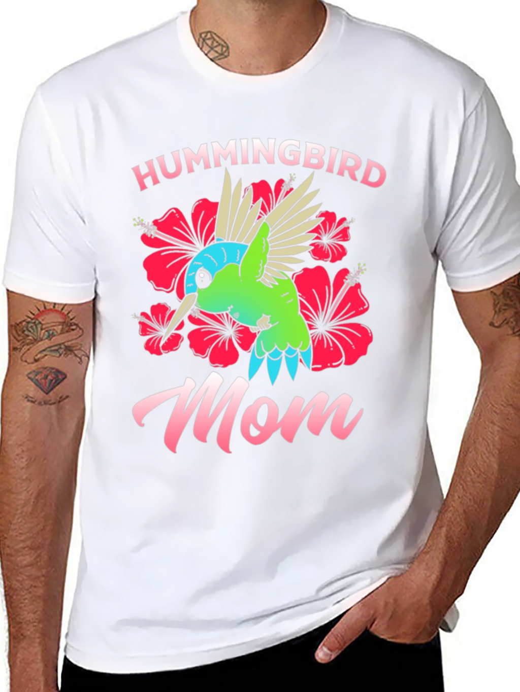 Hummingbird Mom Graphic Tee