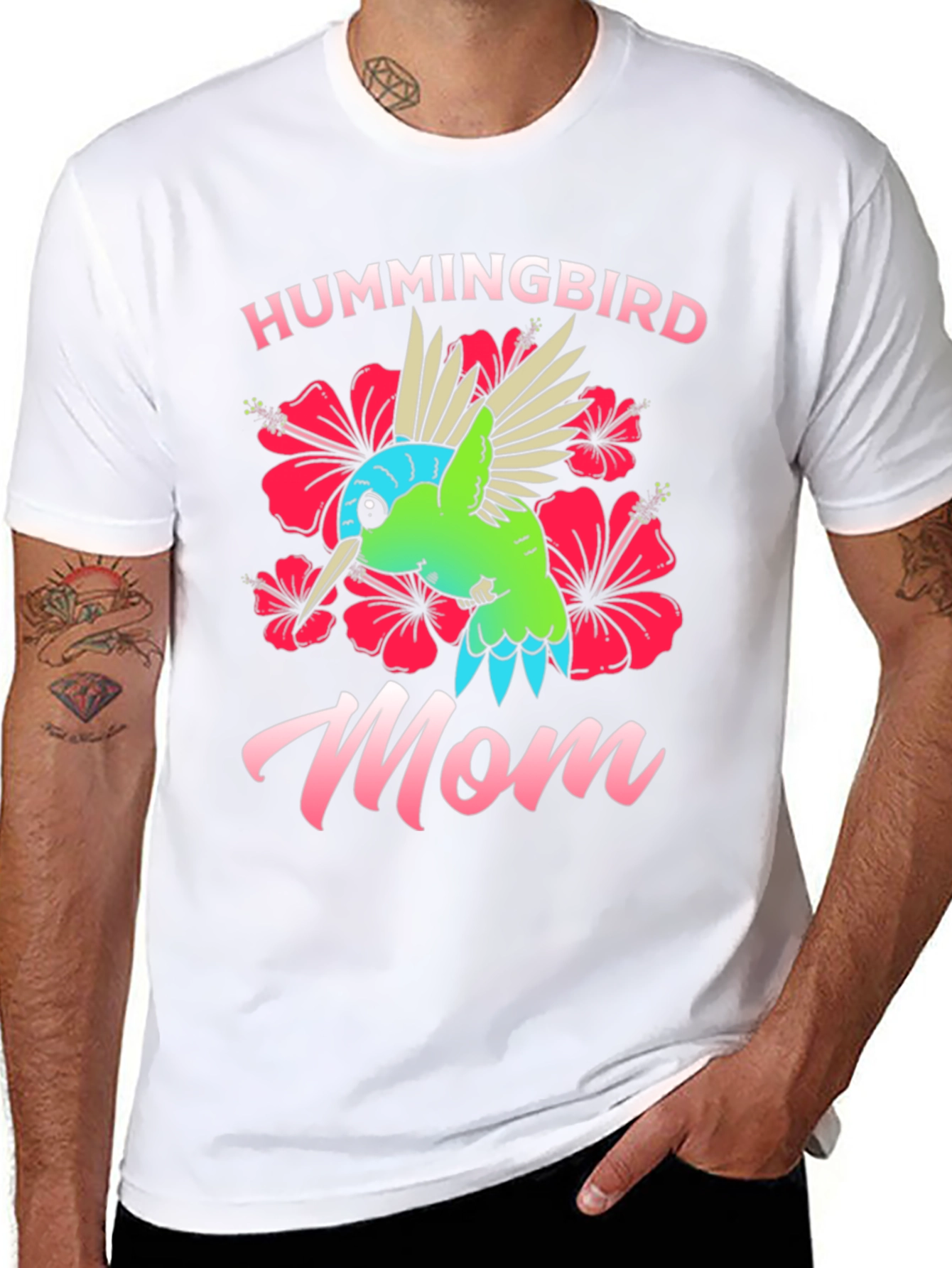 Hummingbird Mom Graphic Tee