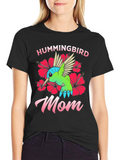 Hummingbird Mom Graphic Tee