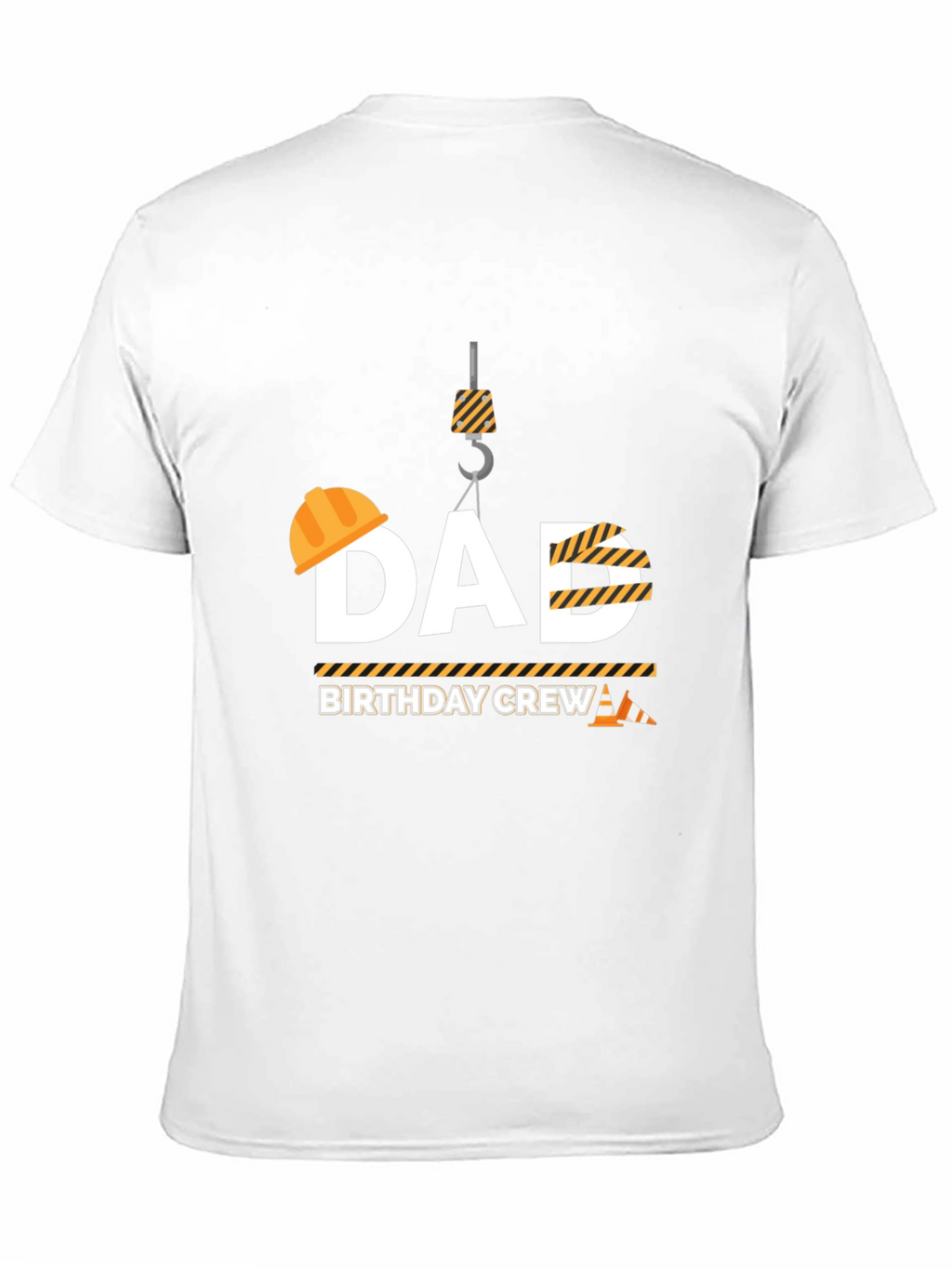 Dad Birthday Crew Construction T-Shirt