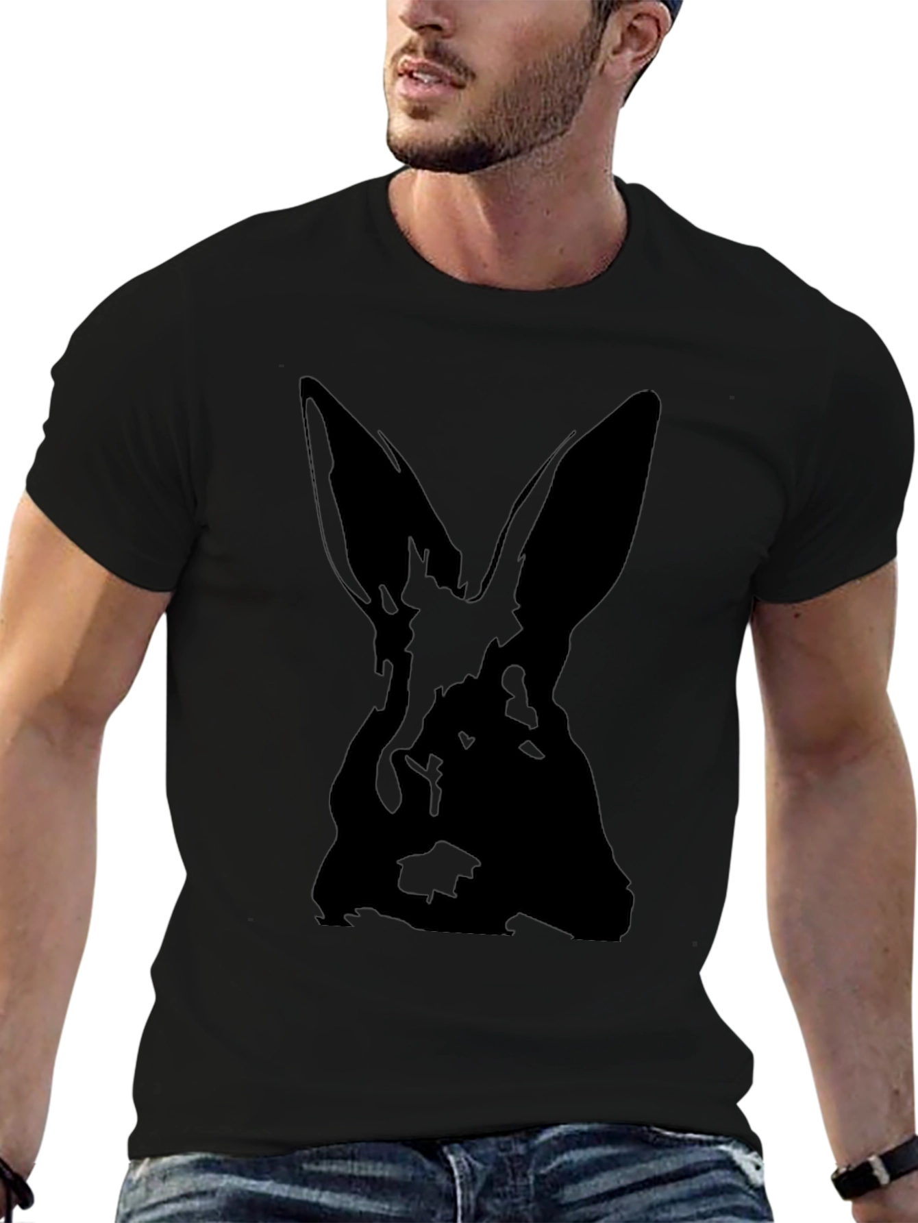 Black Rabbit Graphic Tee - Unisex