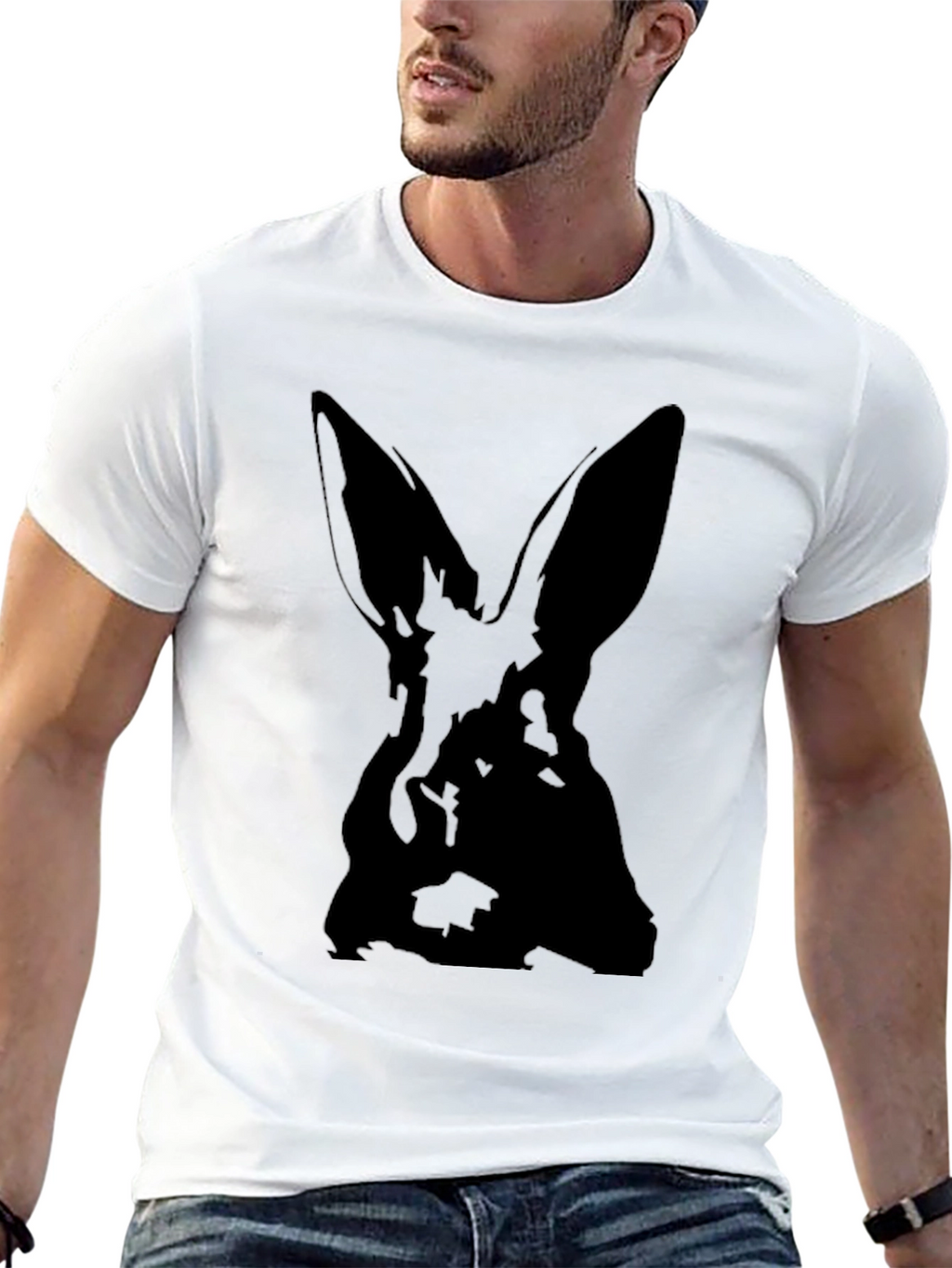 Black Rabbit Graphic Tee - Unisex