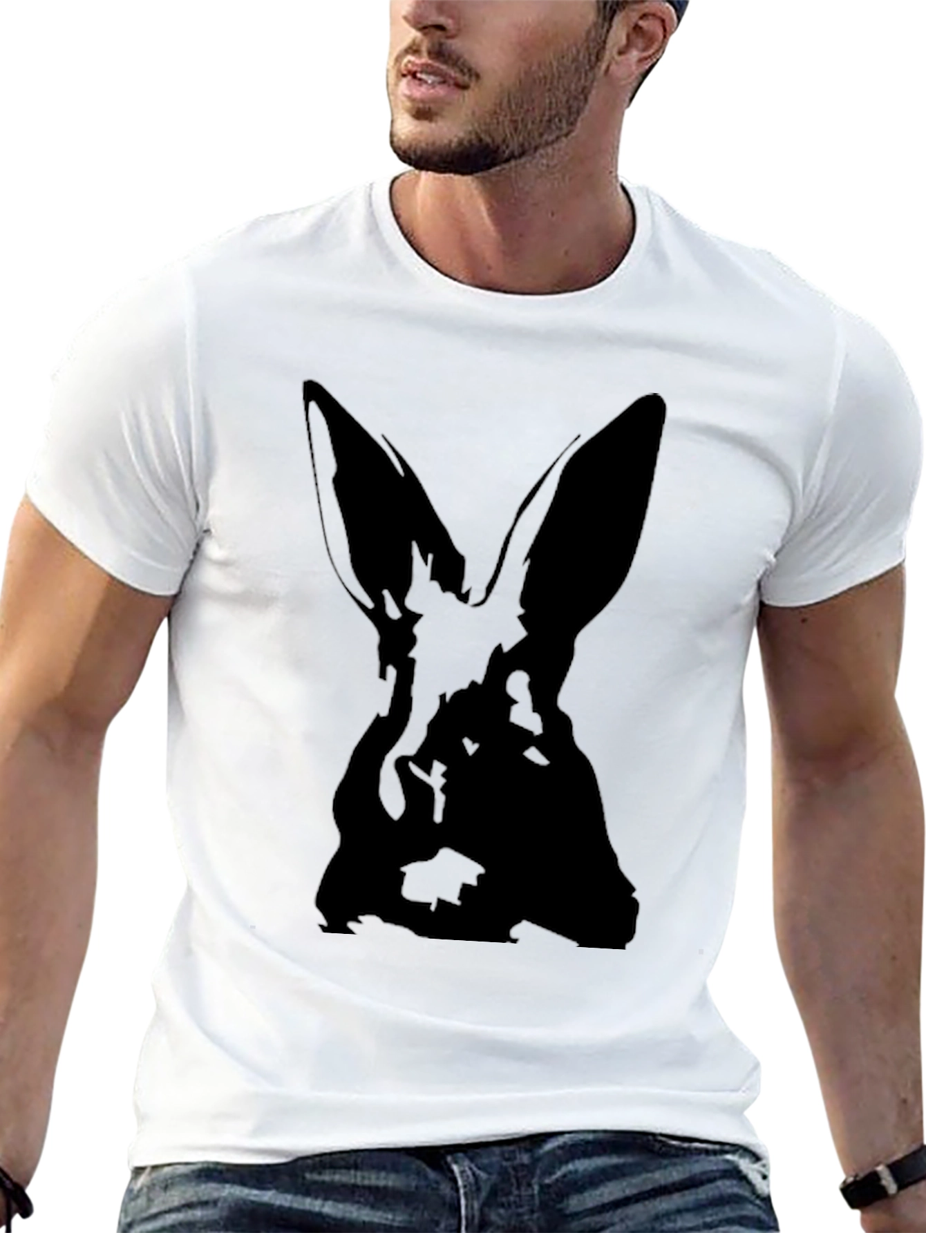 Black Rabbit Graphic Tee - Unisex