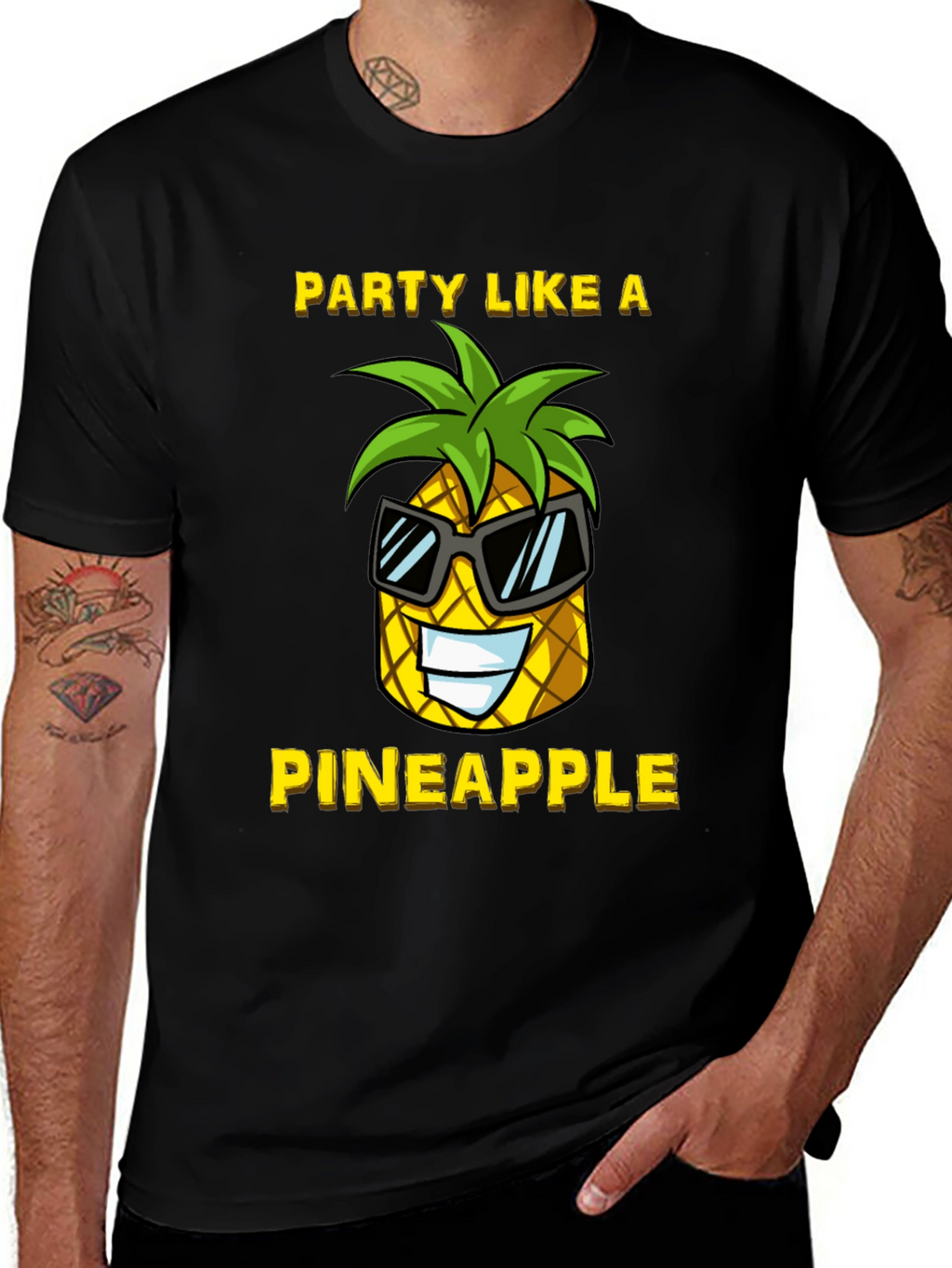 Party Like a Pineapple Graphic T-Shirt