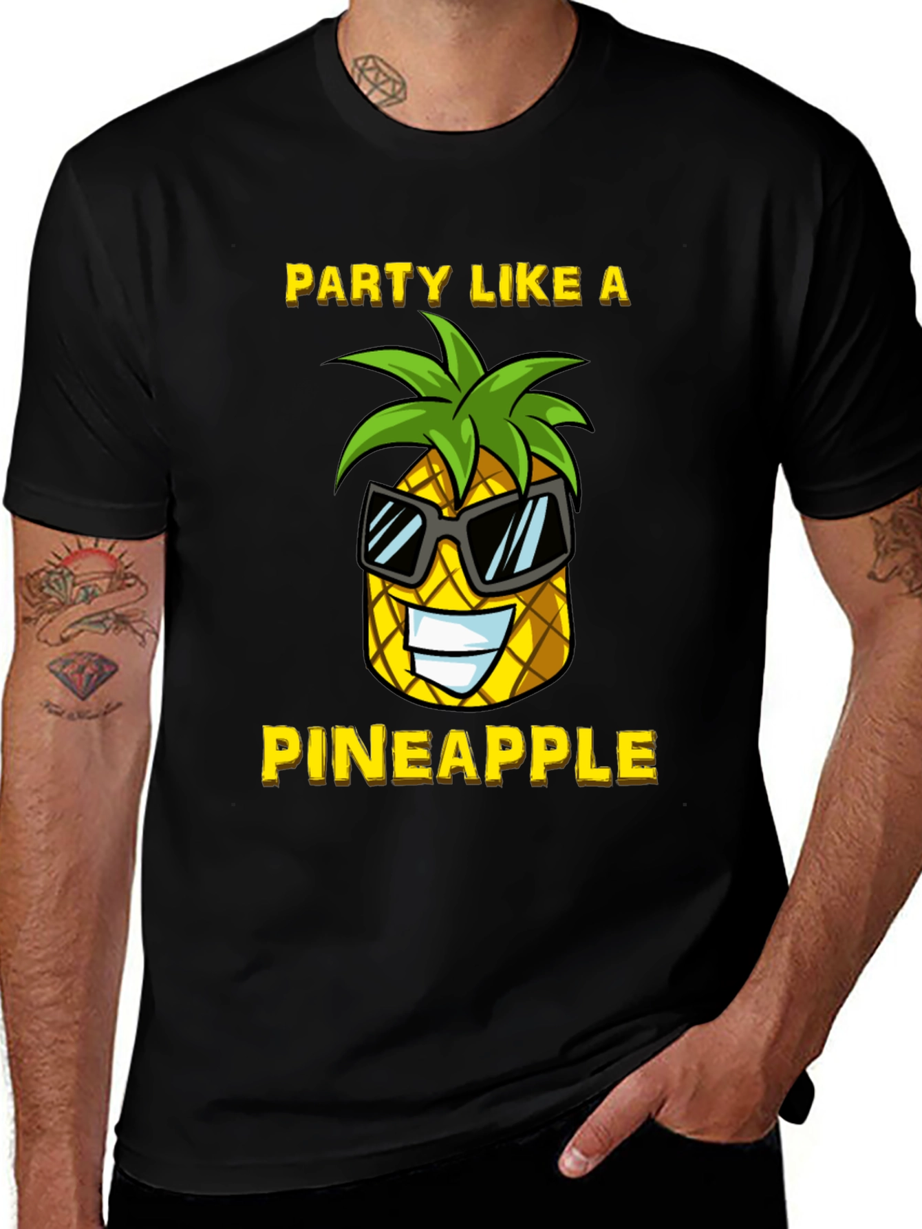 Party Like a Pineapple Graphic T-Shirt