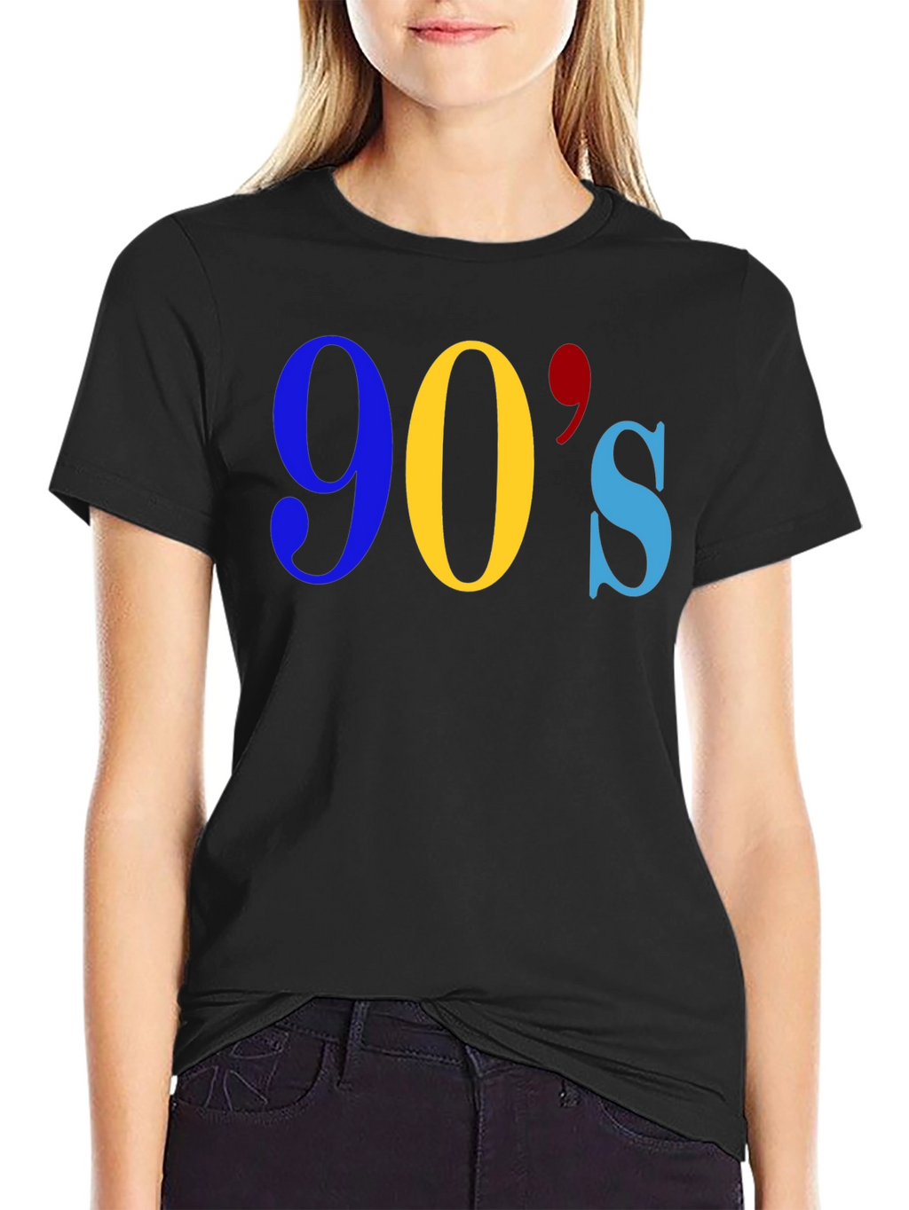 90s Graphic Black T-Shirt
