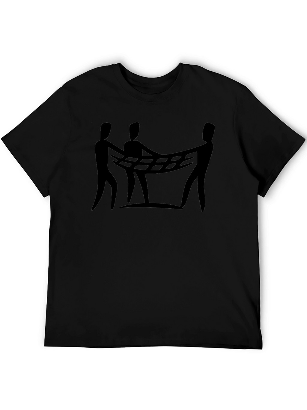 Abstract People Net T-Shirt