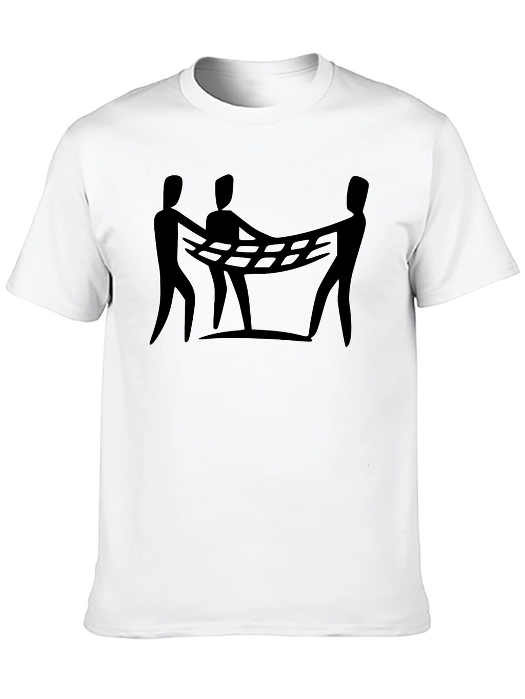 Abstract People Net T-Shirt