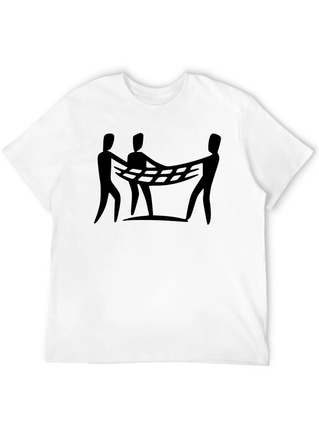 Abstract People Net T-Shirt