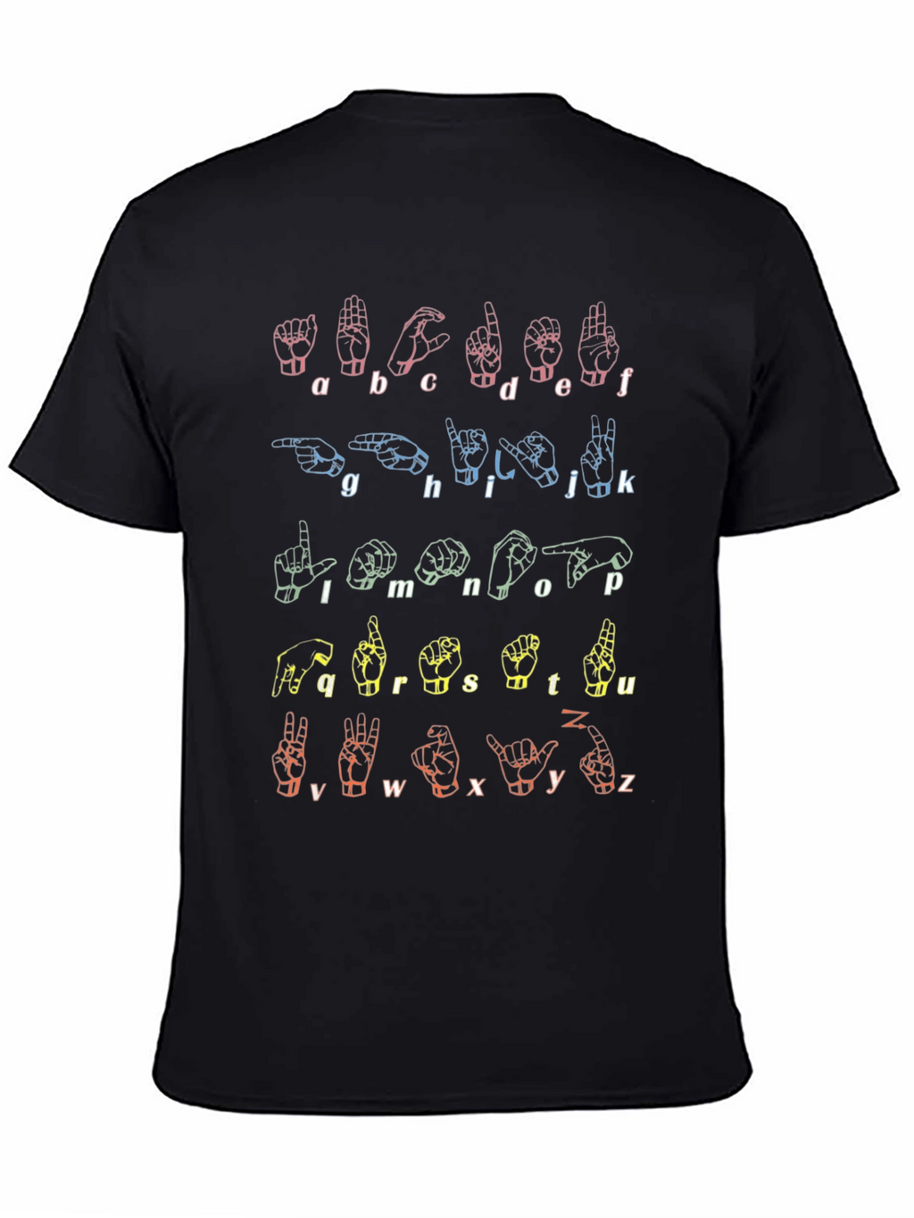 ASL Alphabet T-Shirt | Sign Language Tee