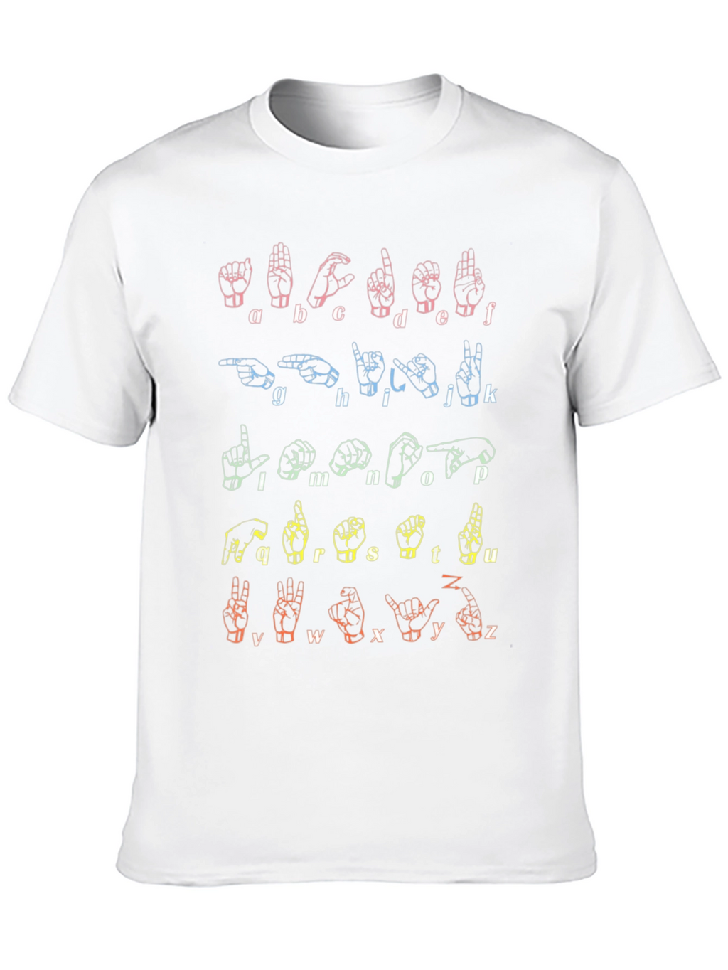 ASL Alphabet T-Shirt | Sign Language Tee