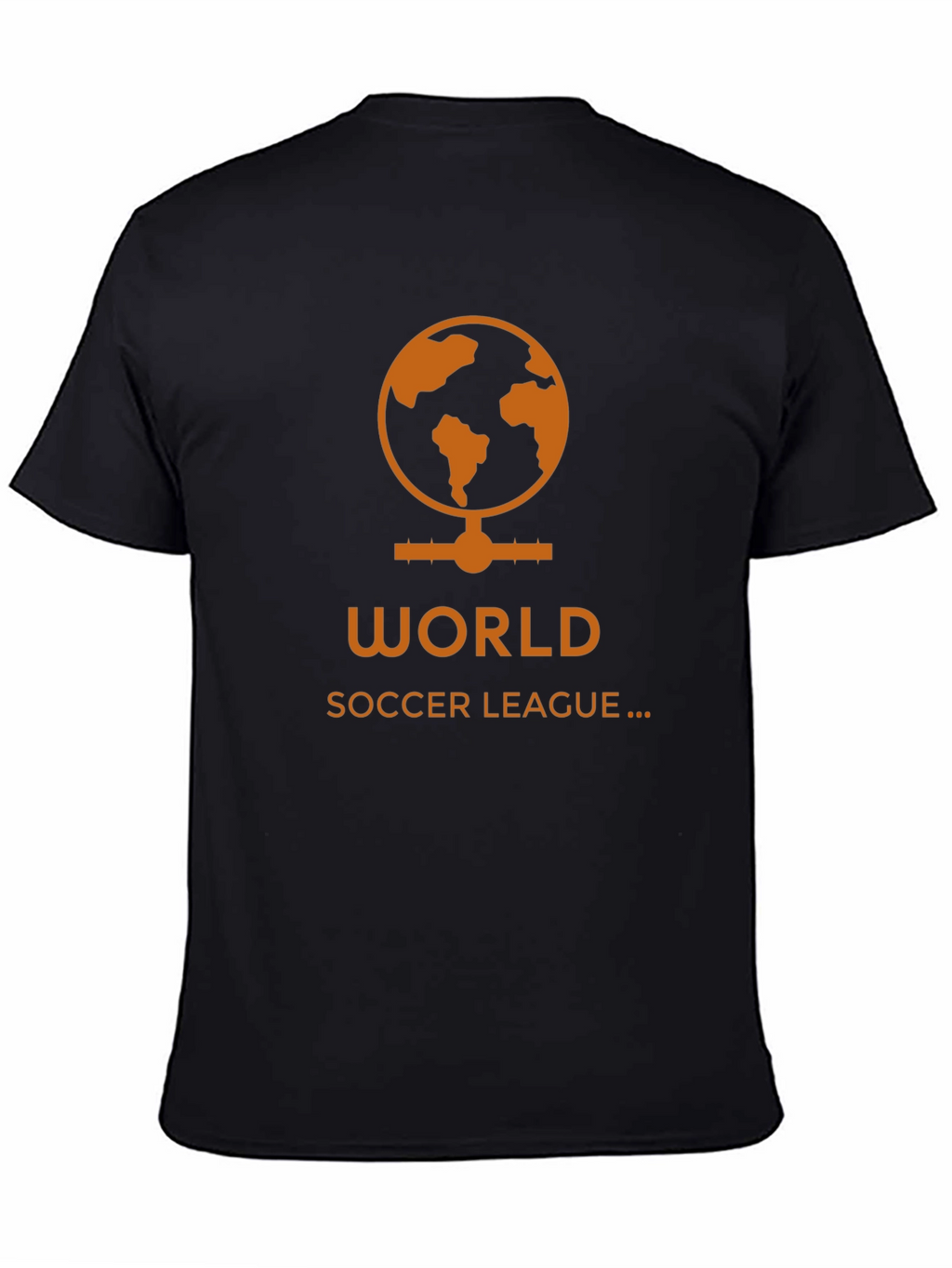 World Soccer League T-Shirt - Black