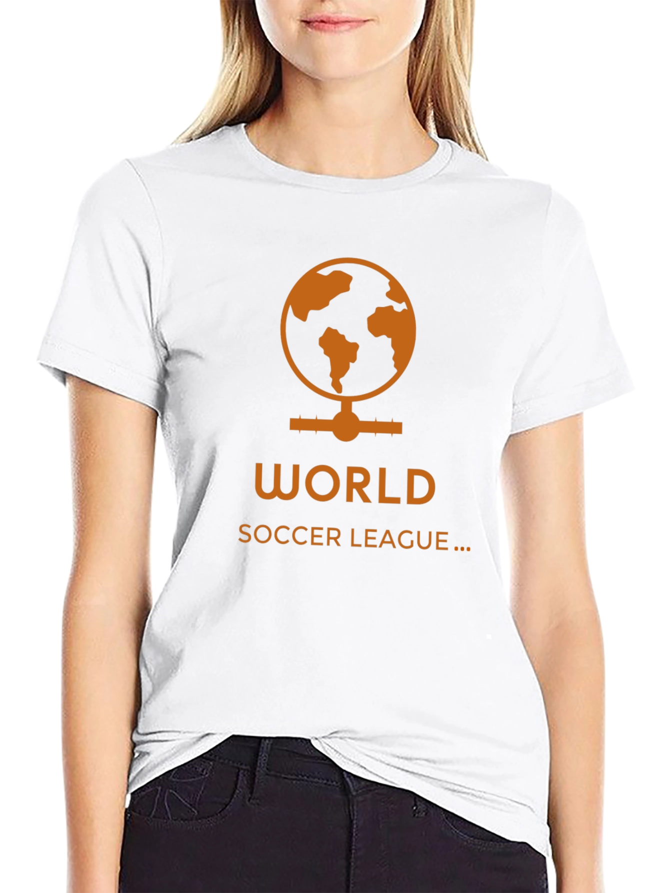 World Soccer League T-Shirt - Black