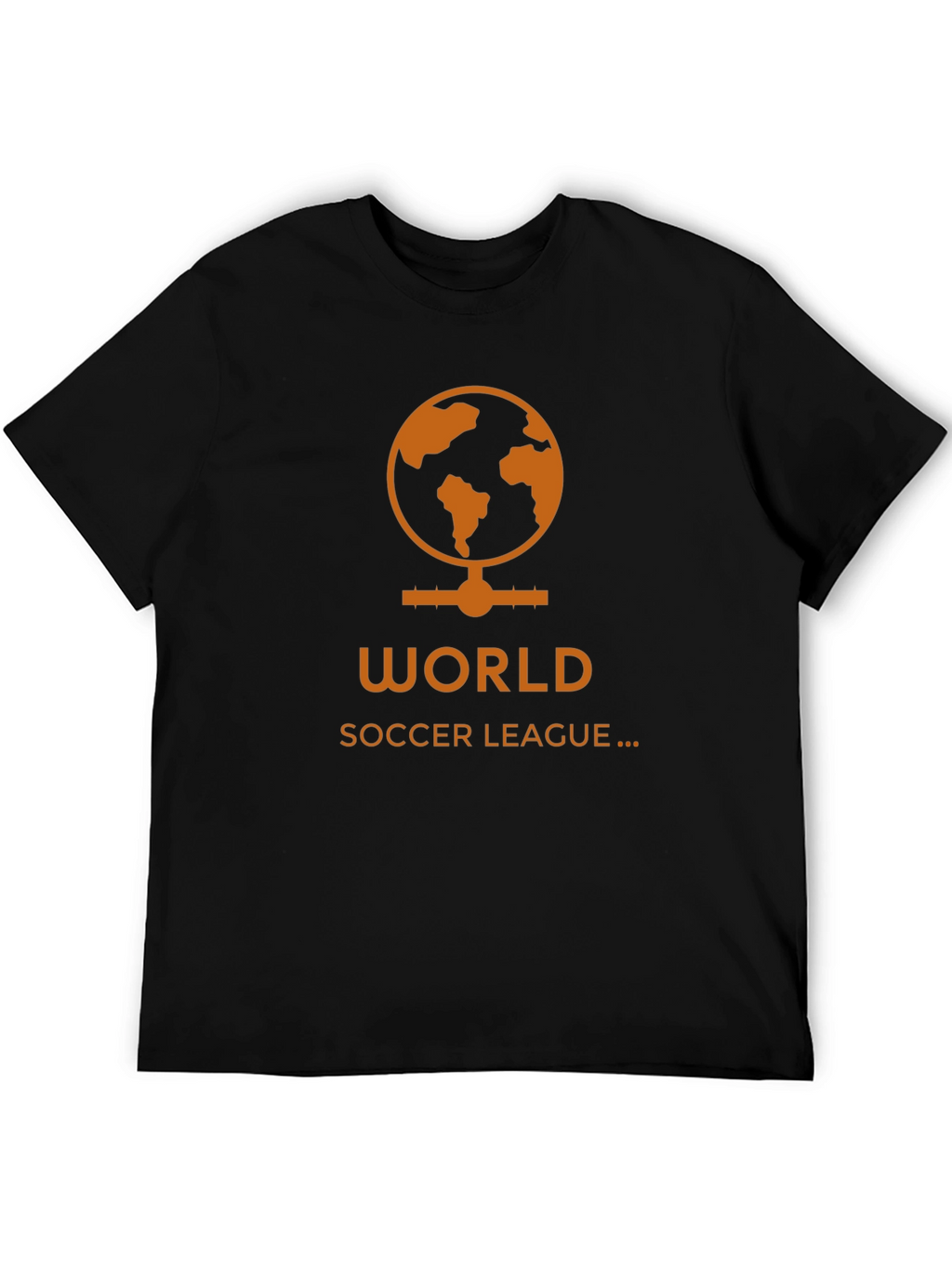 World Soccer League T-Shirt - Black