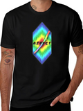AZPXCT T-Shirt - Rainbow Sword Graphic Tee