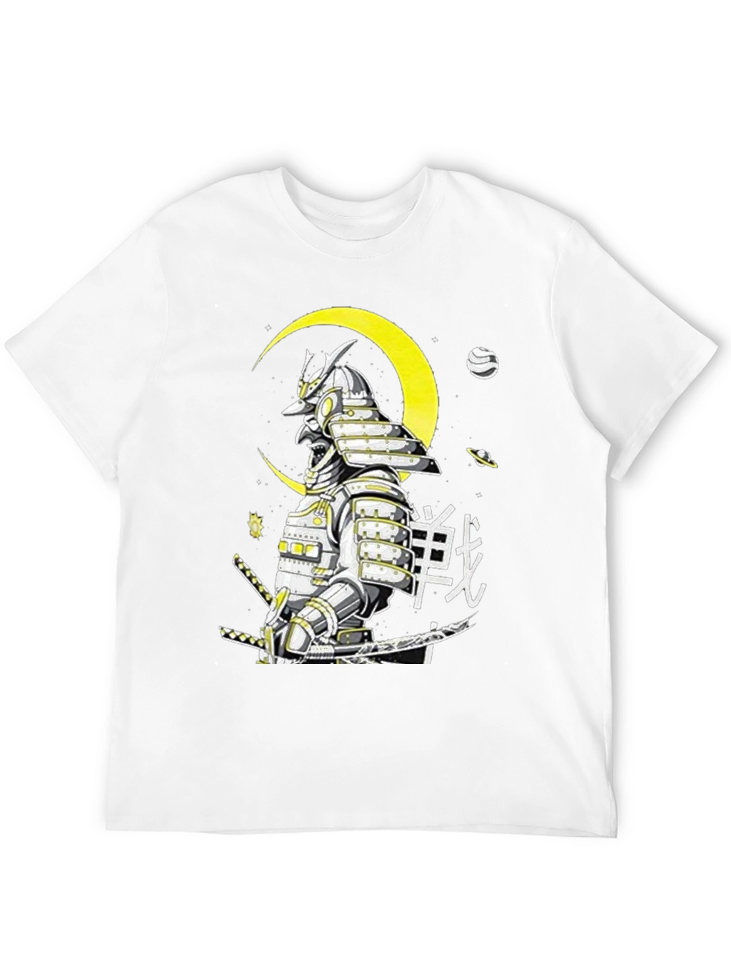 Samurai Warrior Graphic T-Shirt - Unique Japanese Art