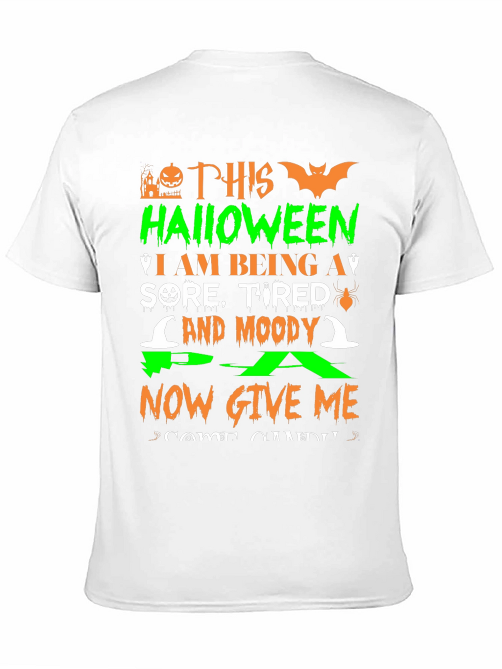 Halloween Sore Tired Moody T-Shirt