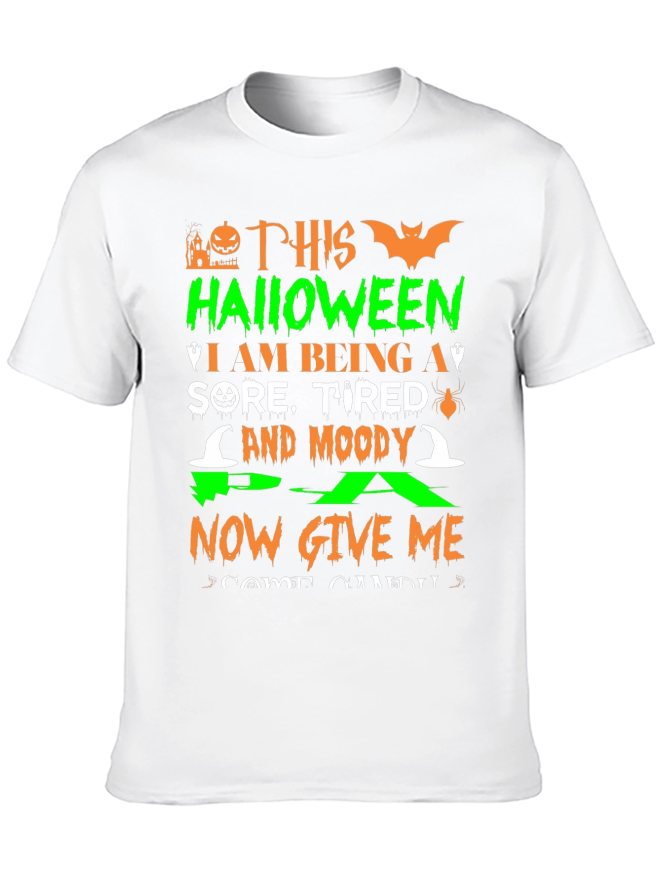 Halloween Sore Tired Moody T-Shirt