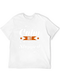 Funny Calm Slapped 3 Times Graphic Tee