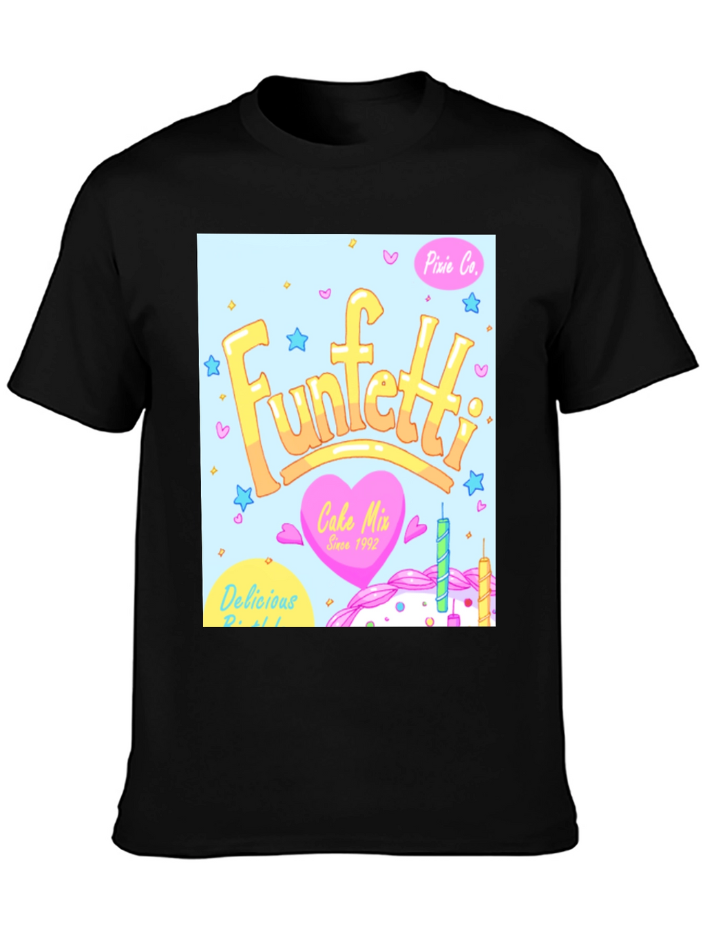 Funfetti Cake Mix Graphic Tee