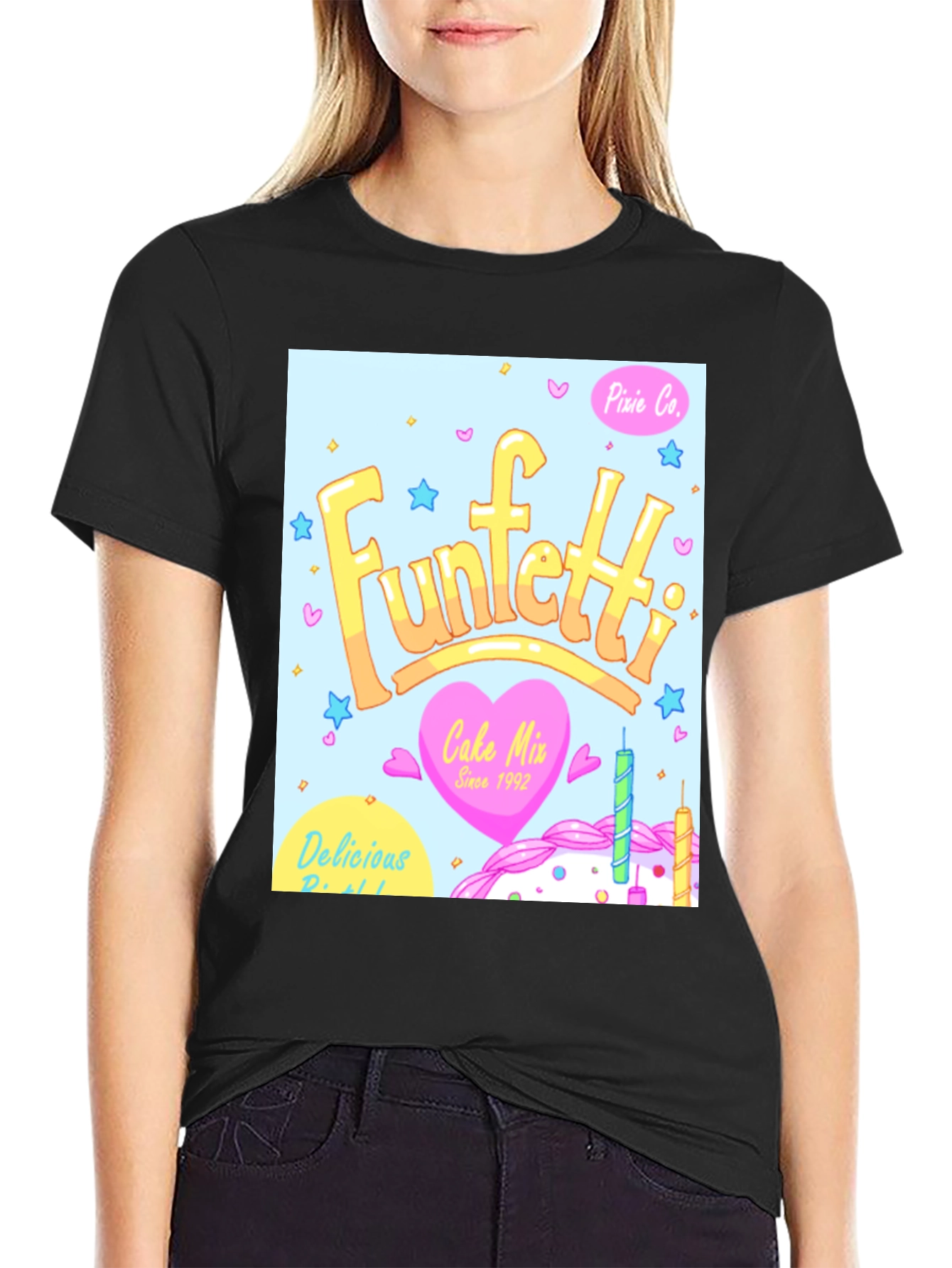 Funfetti Cake Mix Graphic Tee