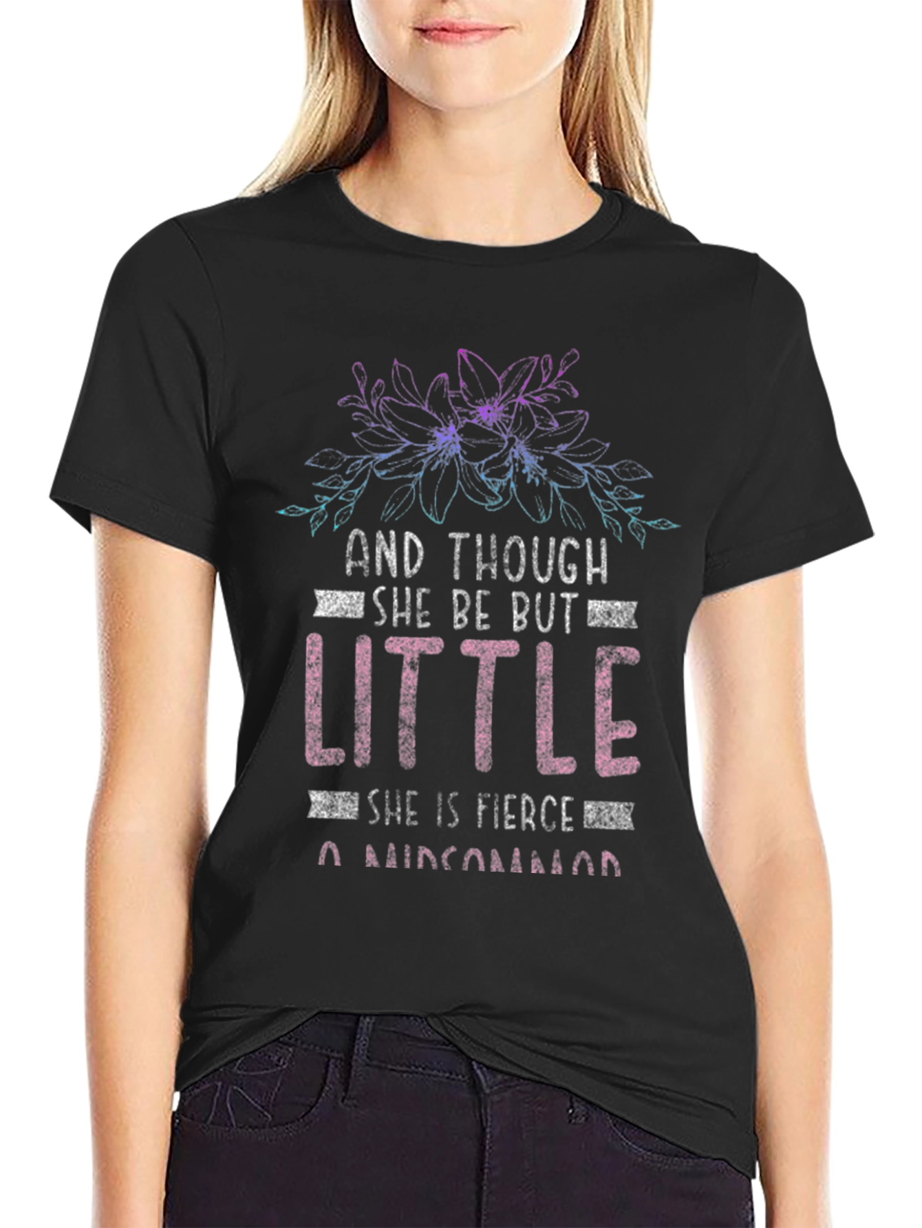 She Be Little Tee - Fierce Graphic T-Shirt