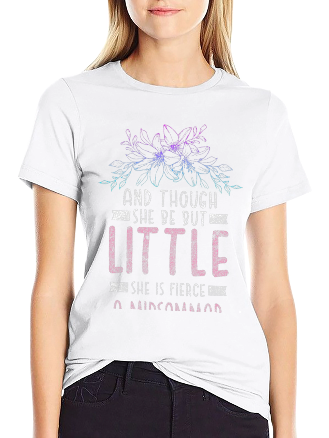 She Be Little Tee - Fierce Graphic T-Shirt