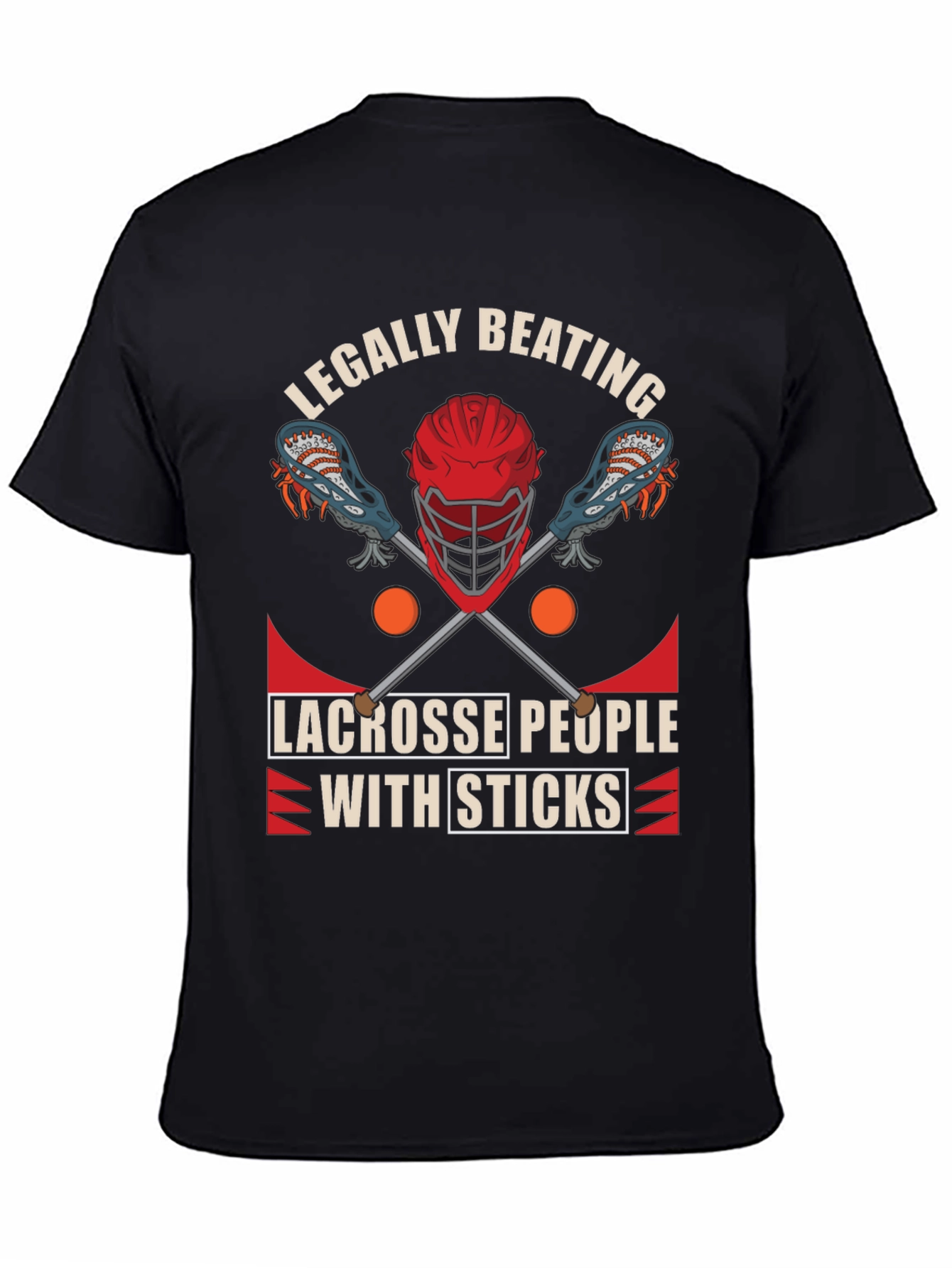 Legally Beating Lacrosse T-Shirt