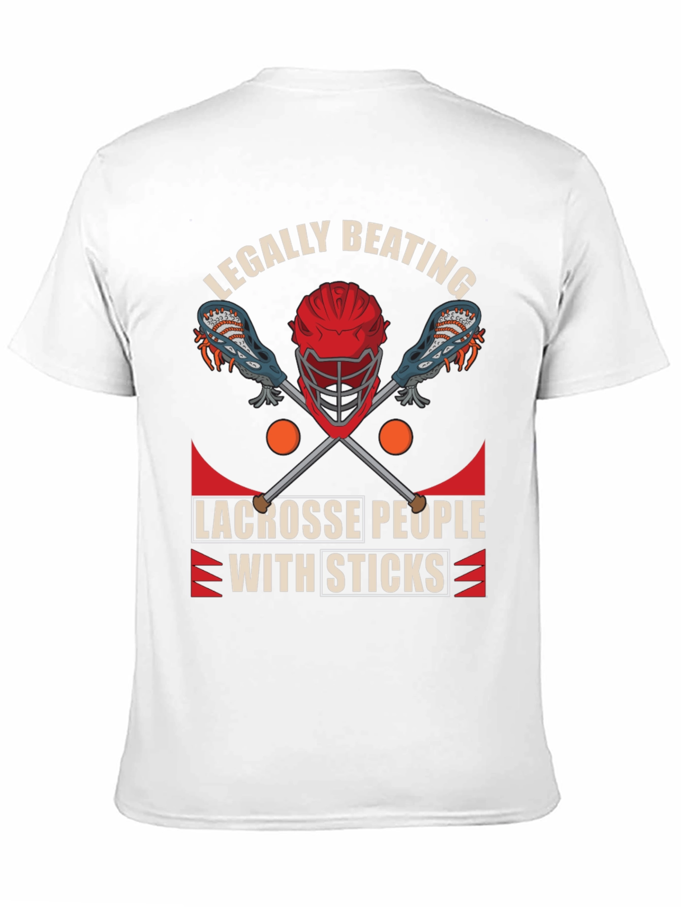 Legally Beating Lacrosse T-Shirt