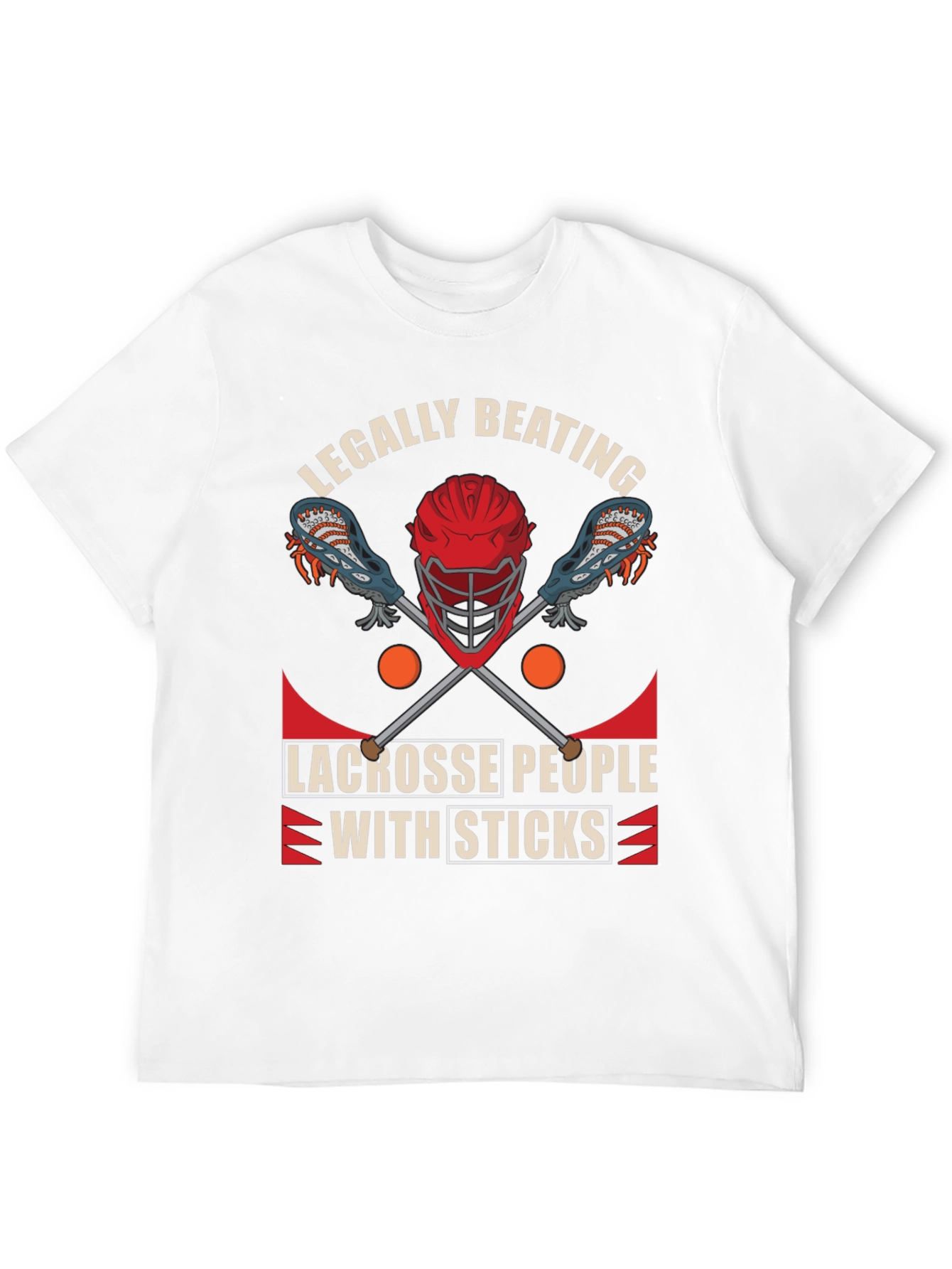Legally Beating Lacrosse T-Shirt