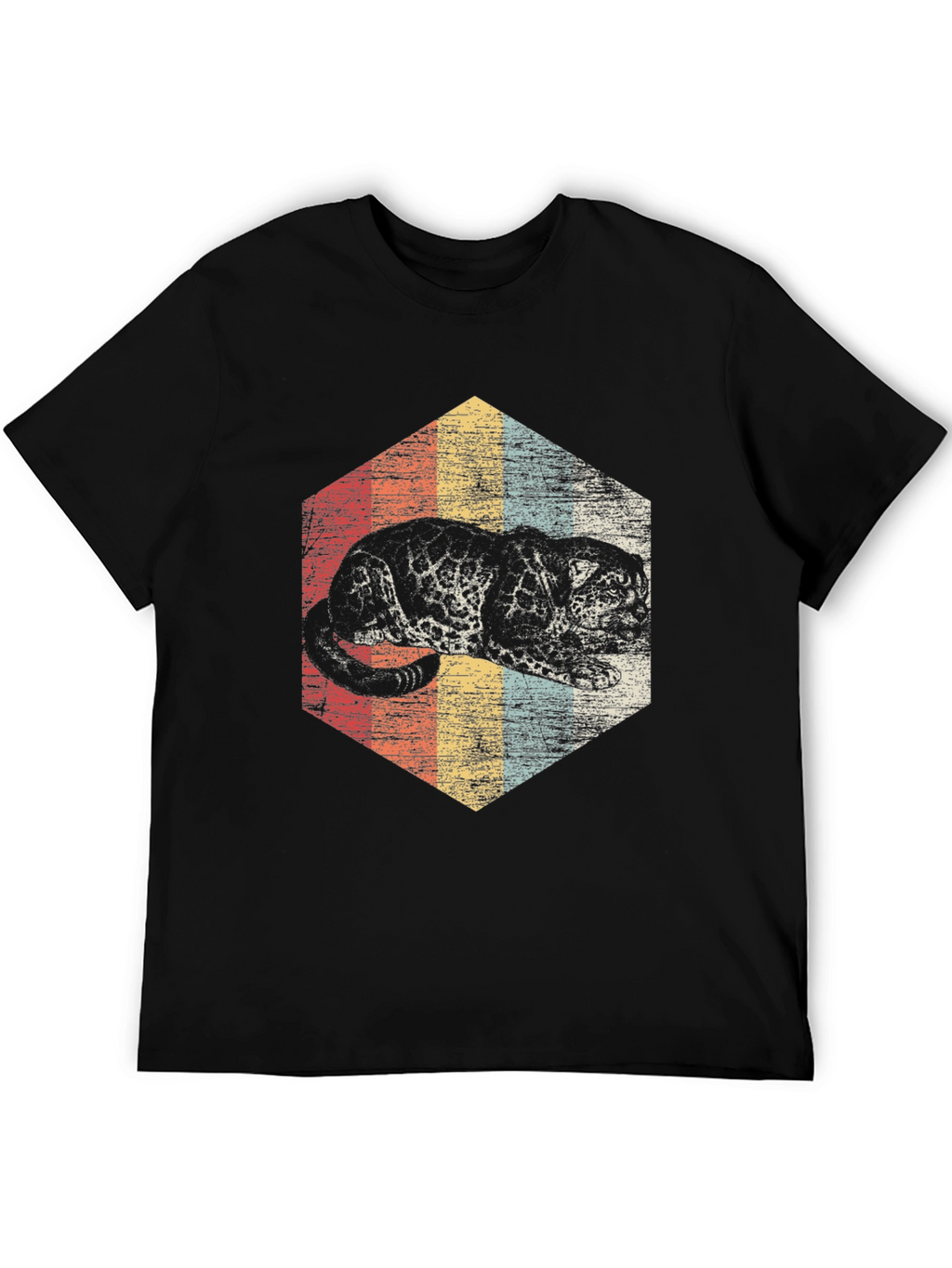 Retro Style Black Panther T-Shirt