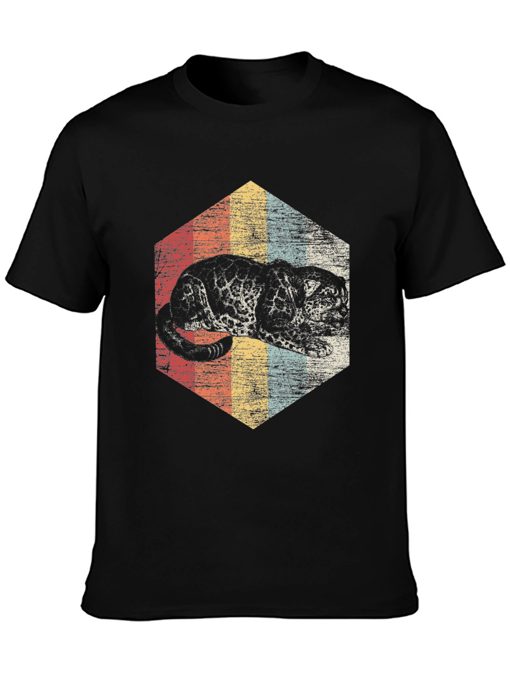 Retro Style Black Panther T-Shirt