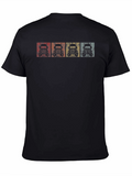 Retro Trucker Tee - Distressed Design