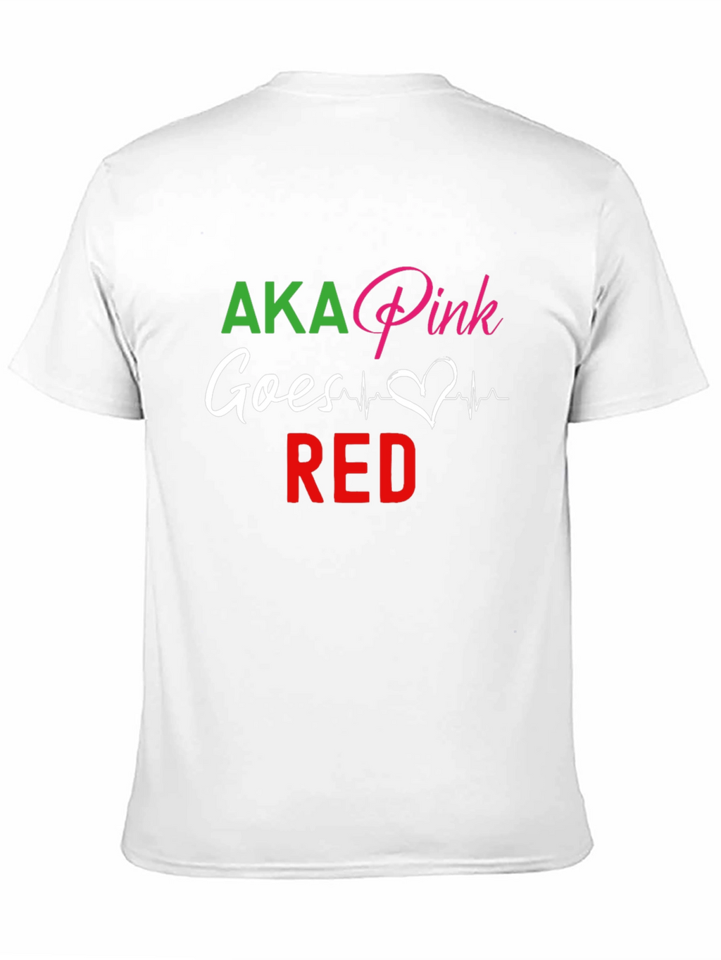 AKA Pink Goes Red T-Shirt