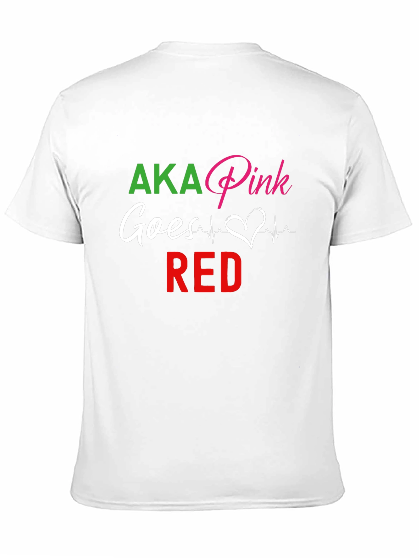 AKA Pink Goes Red T-Shirt