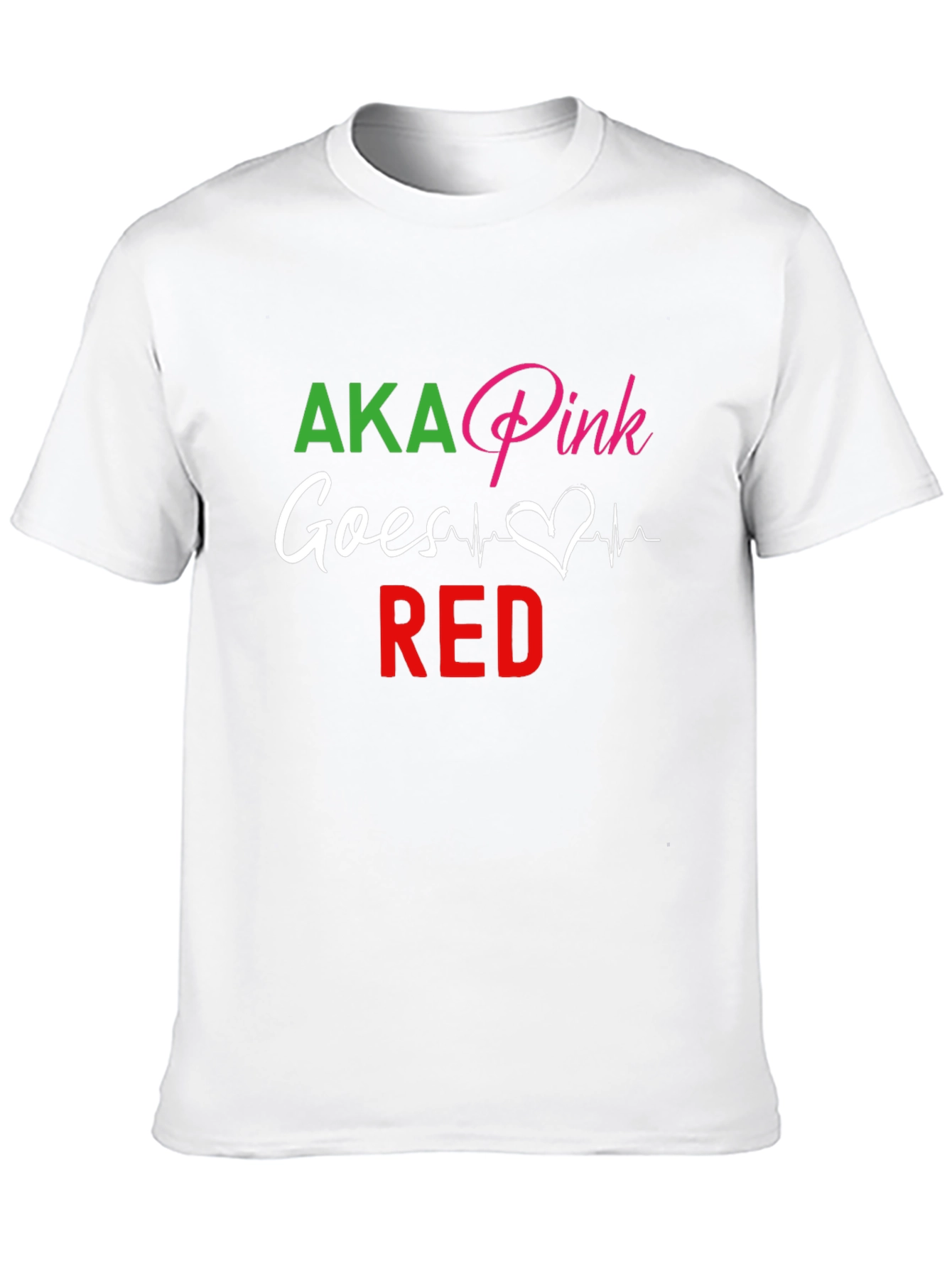 AKA Pink Goes Red T-Shirt