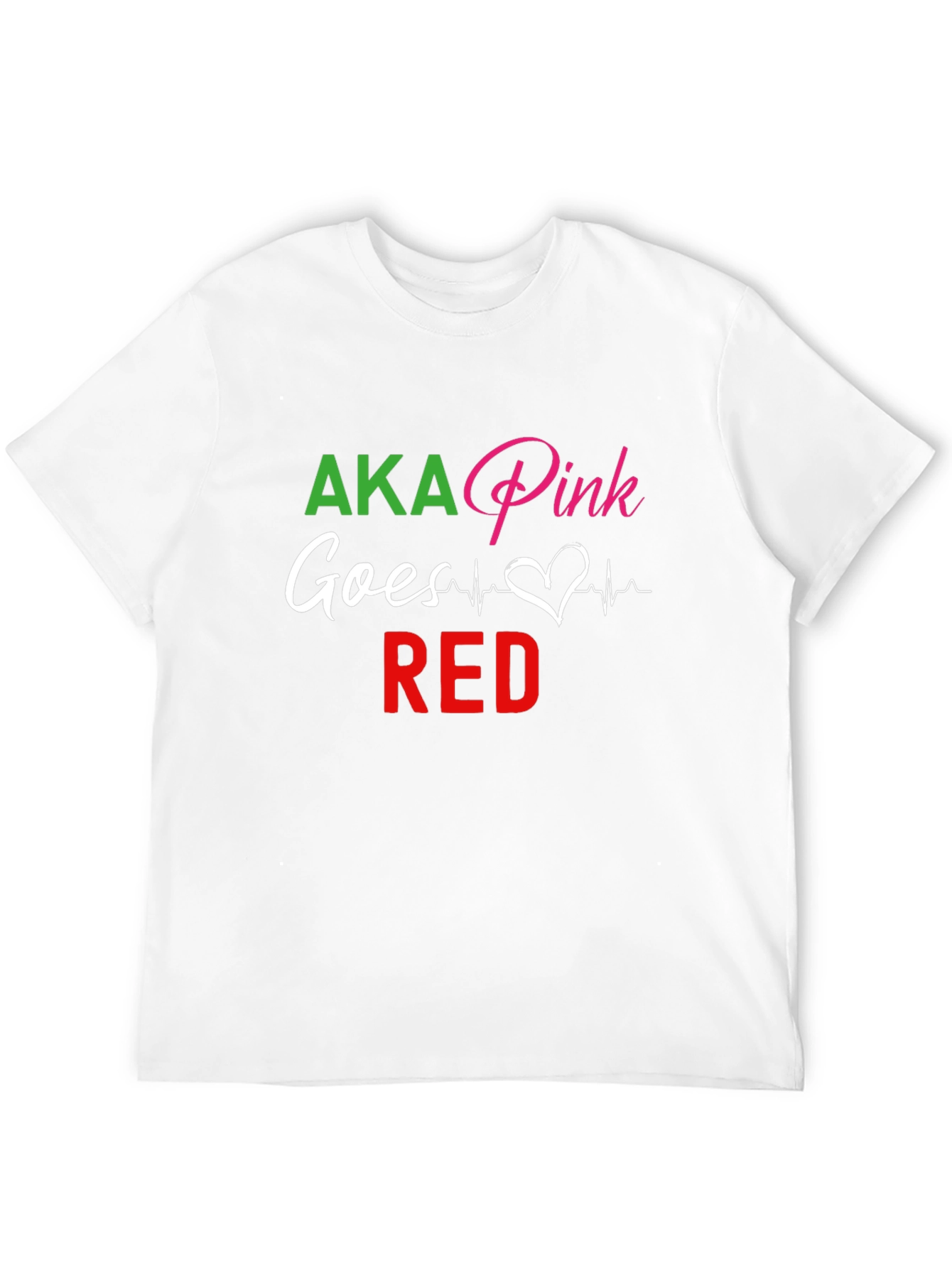 AKA Pink Goes Red T-Shirt