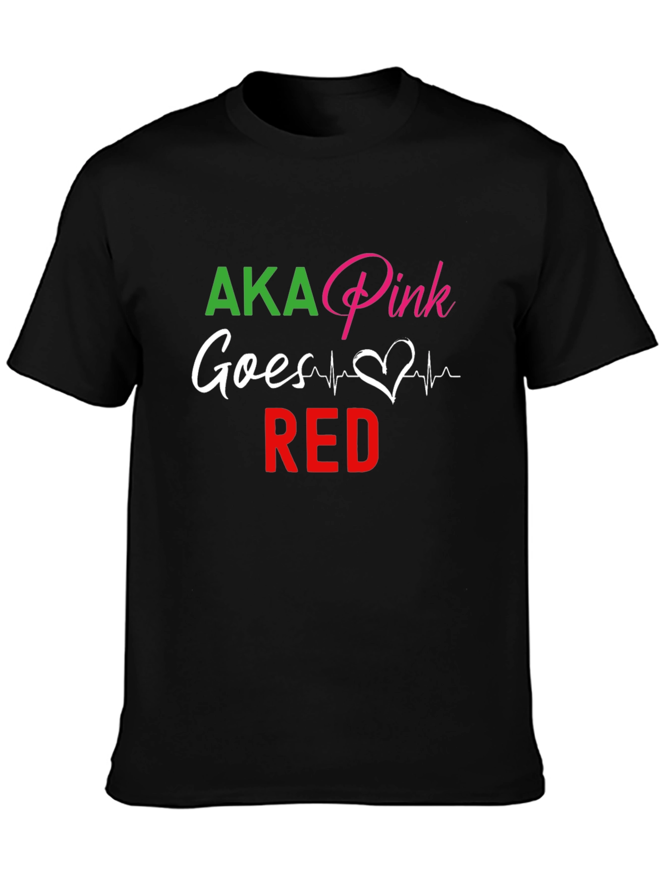 AKA Pink Goes Red T-Shirt