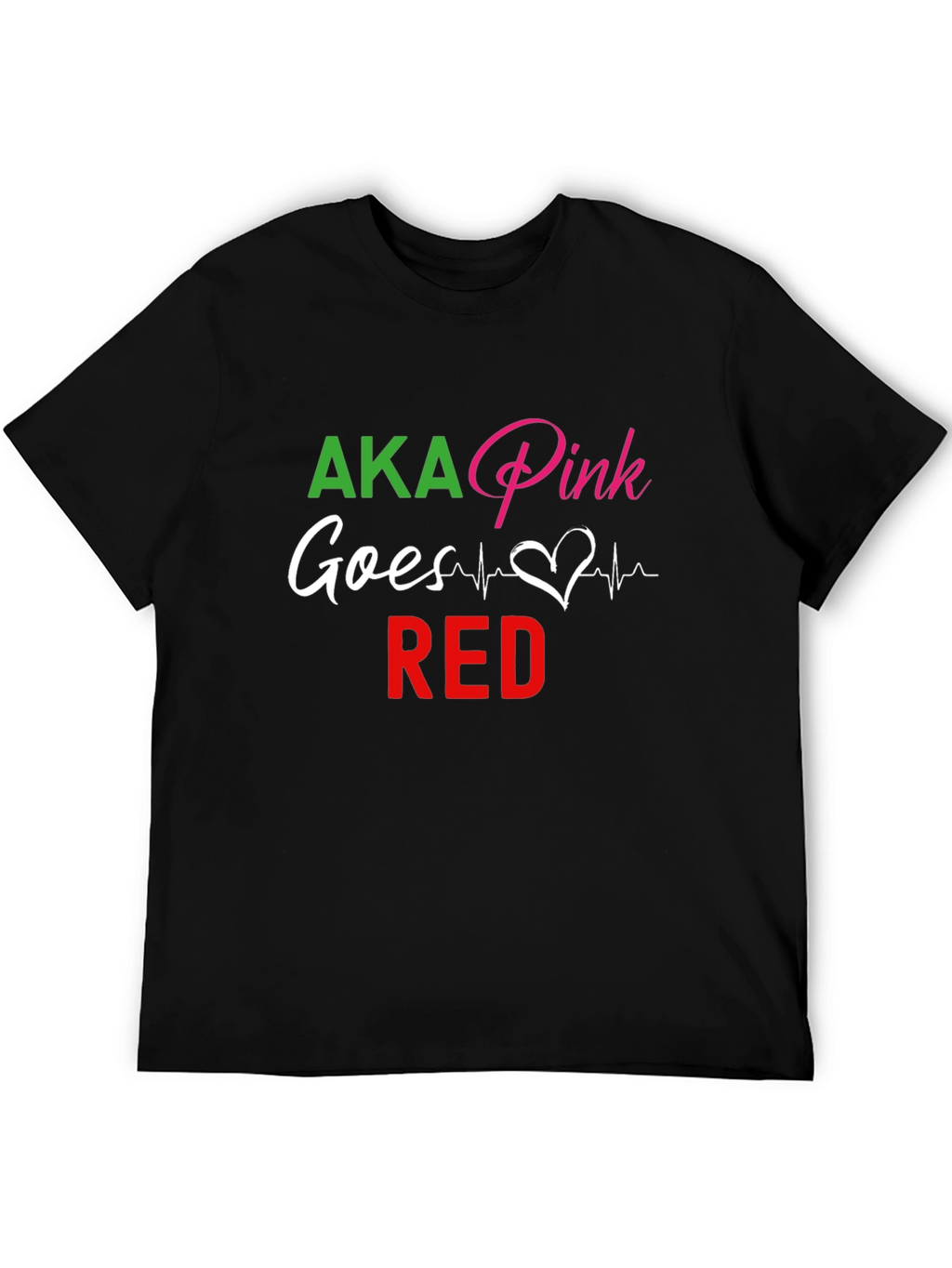 AKA Pink Goes Red T-Shirt