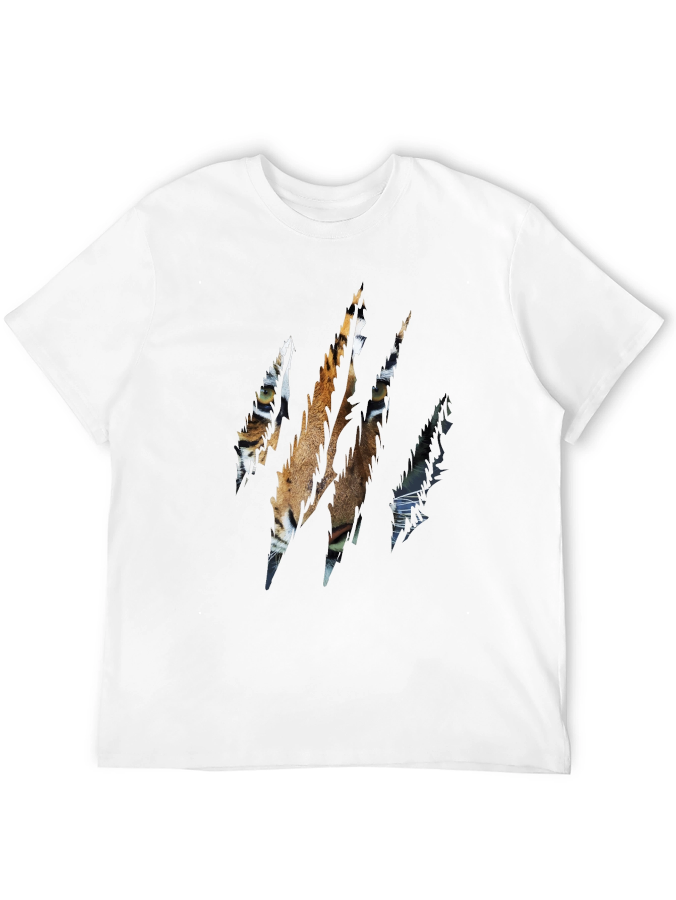 Tiger Claw Graphic Black T-Shirt