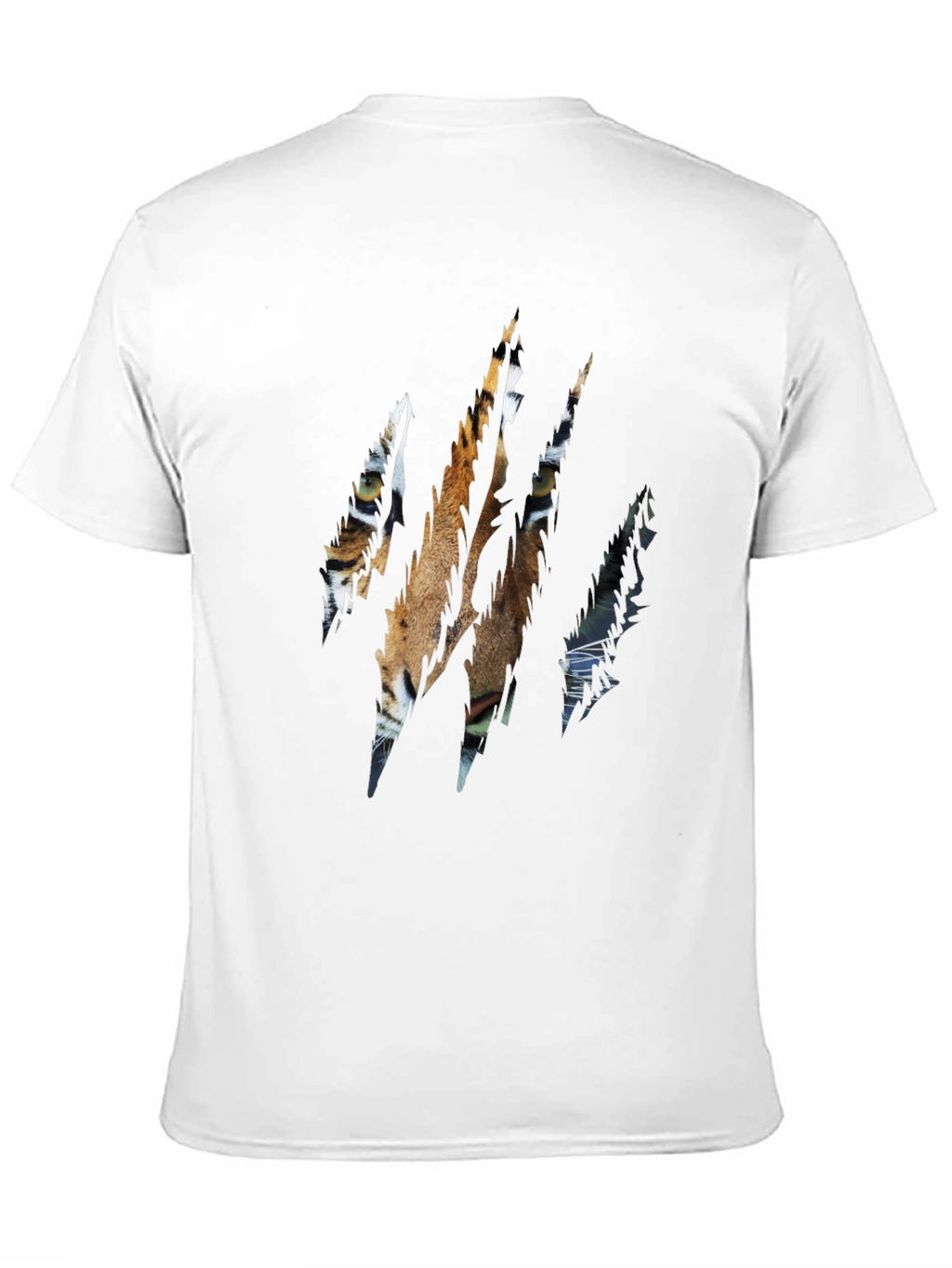 Tiger Claw Graphic Black T-Shirt